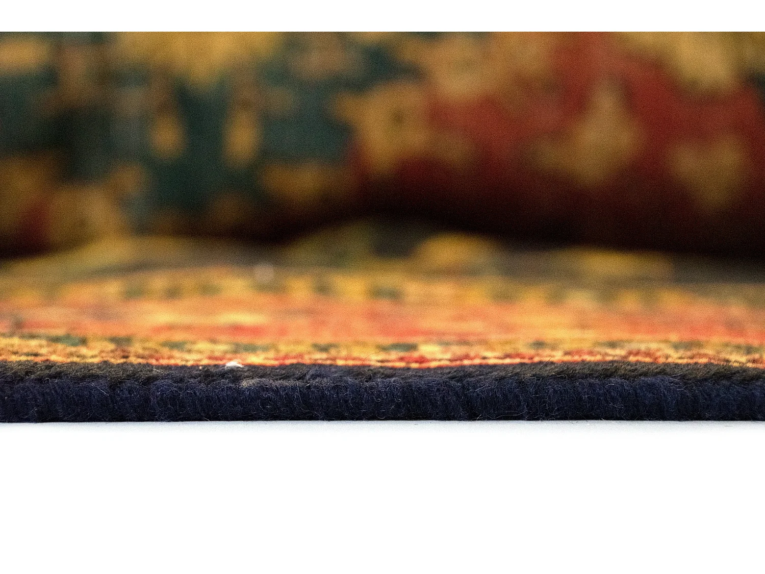 Tappeto in lana 186x286 nero Ghom