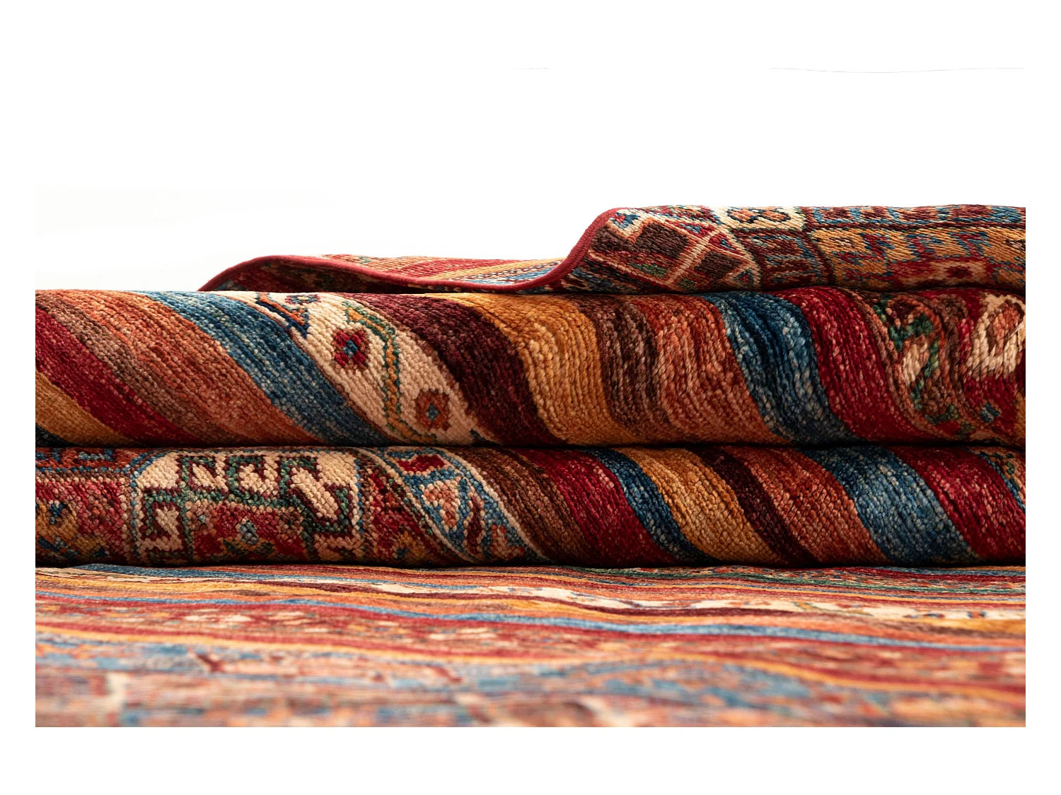 Wollteppich 251x304 Rot Torkman