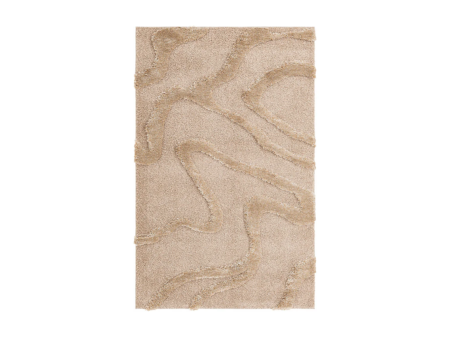 Tapis shaggy 125x185 brun Thun Arbor