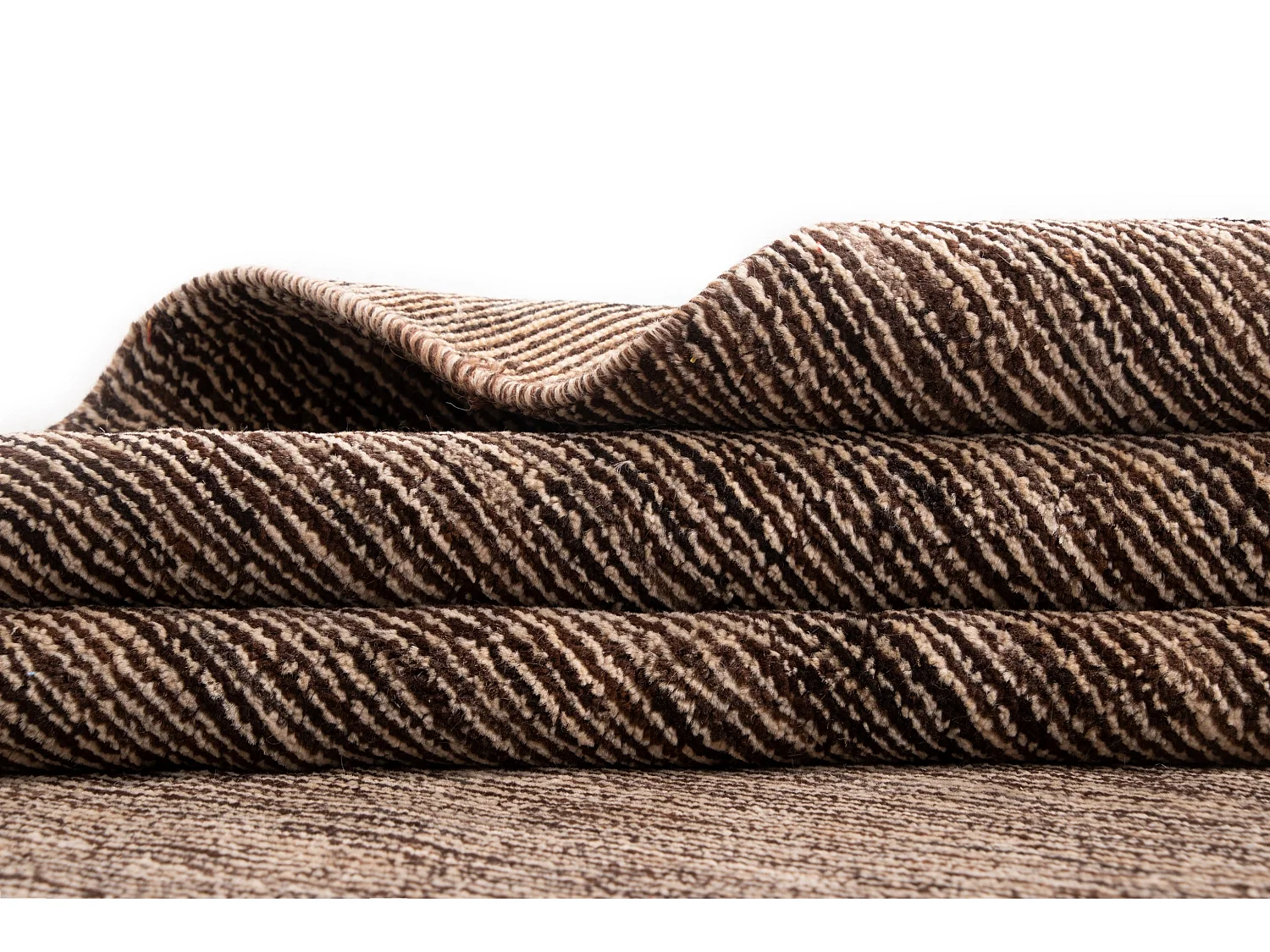 Tappeto in lana 201x251 marrone Juma