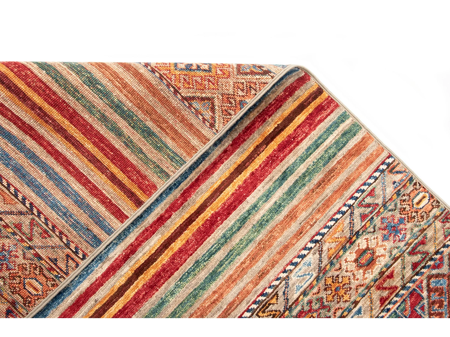 Wollteppich 145x199 Mehrfarbig Torkman