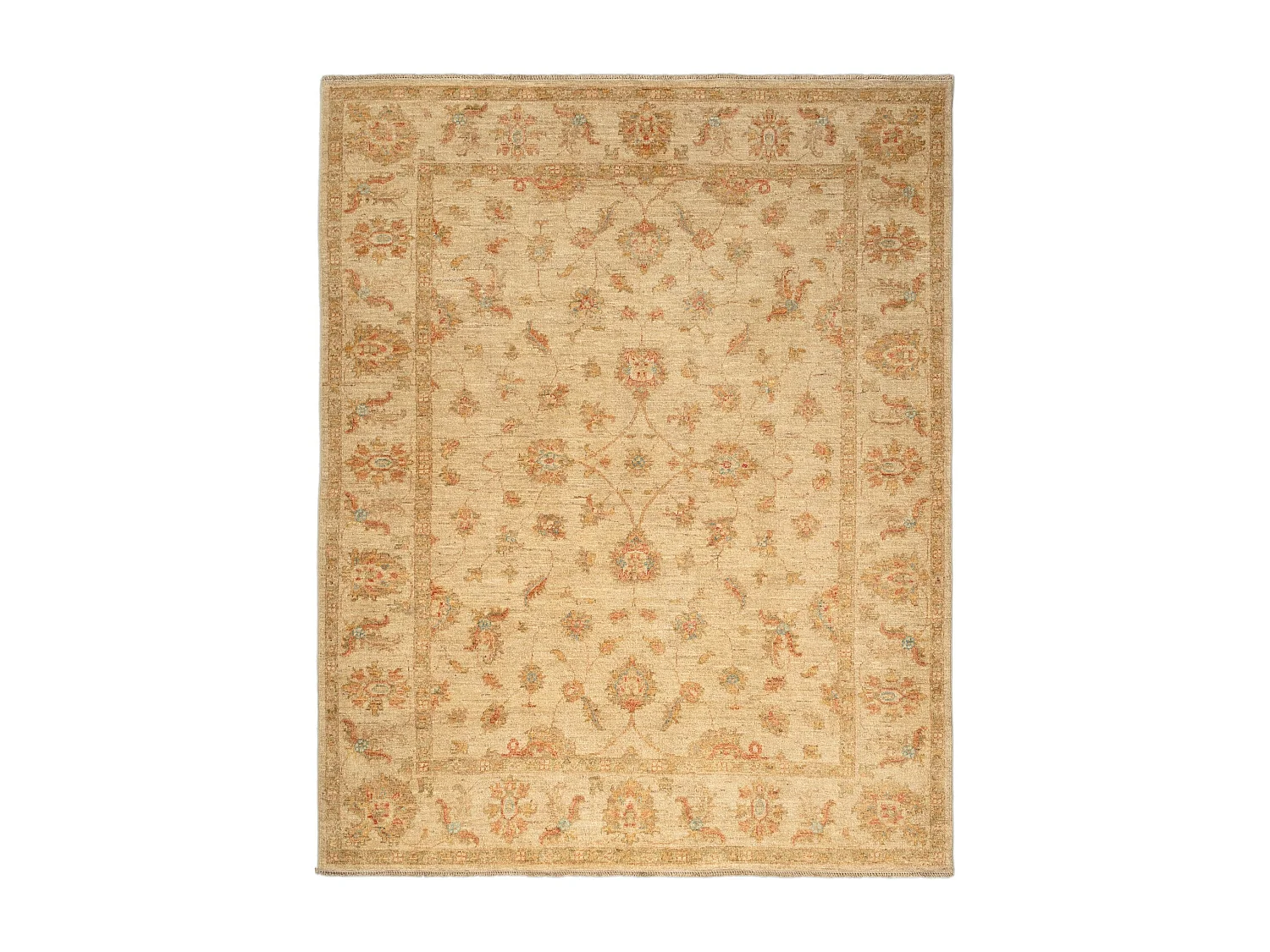 Wollteppich 153x198 Beige Ziegler