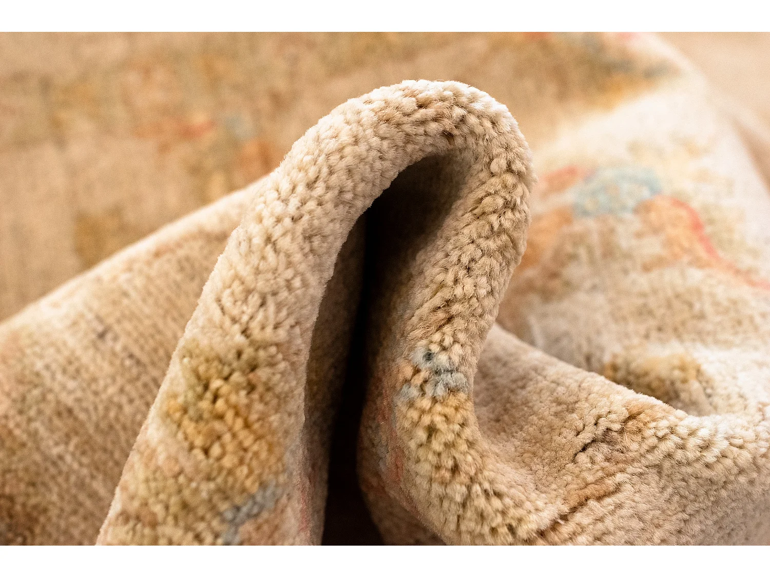 Wollteppich 153x198 Beige Ziegler