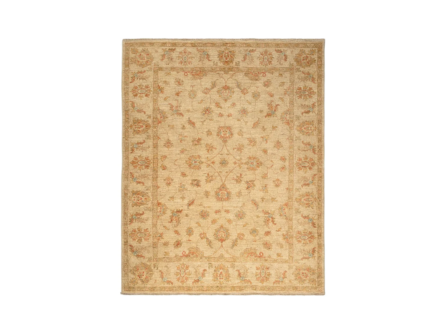 Tapis de laine 153x198 beige Ziegler