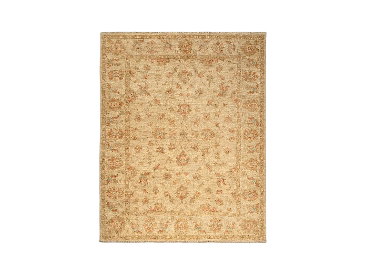 Tapis de laine 153x198 beige Ziegler
