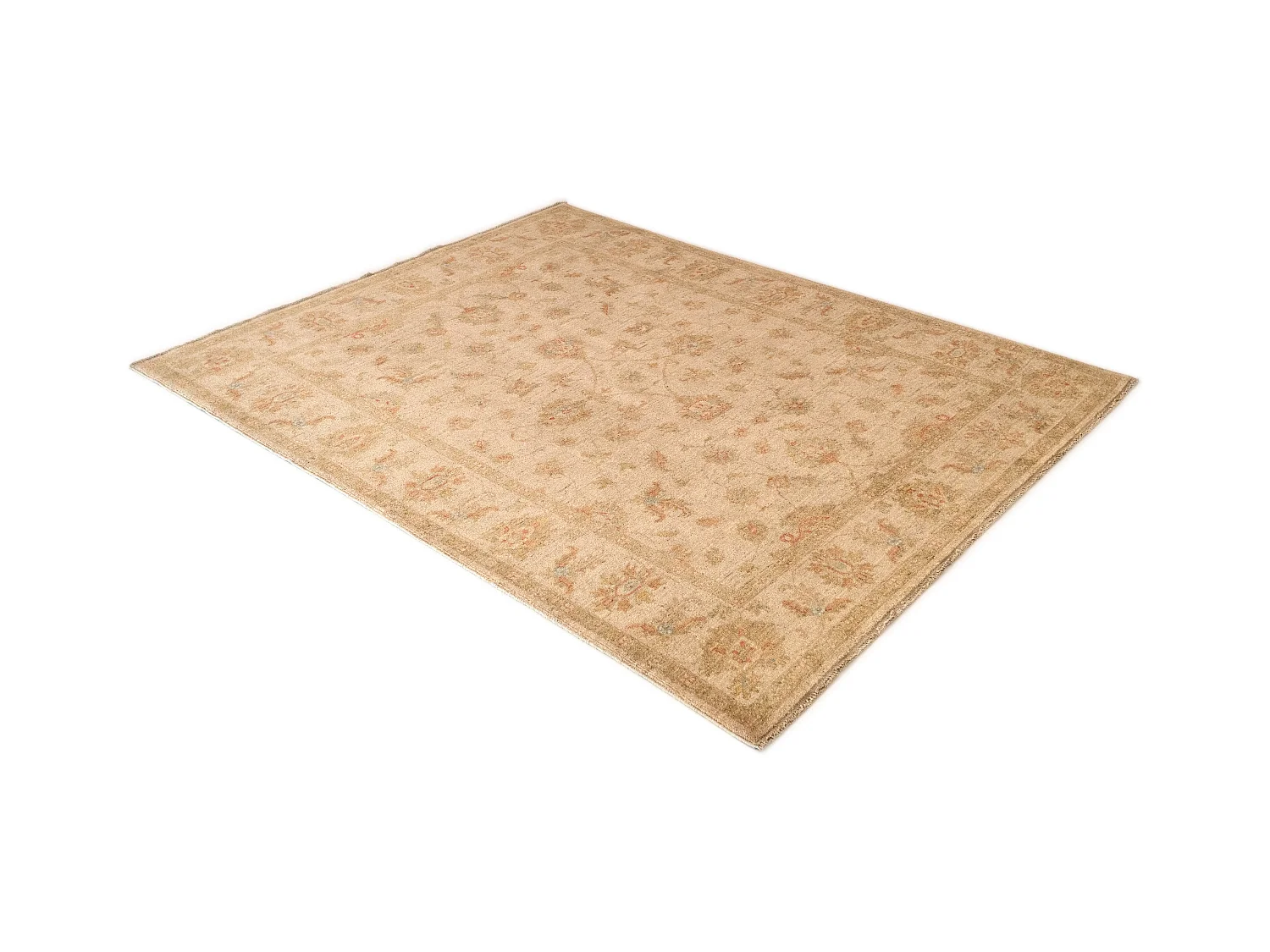 Tapis de laine 153x198 beige Ziegler