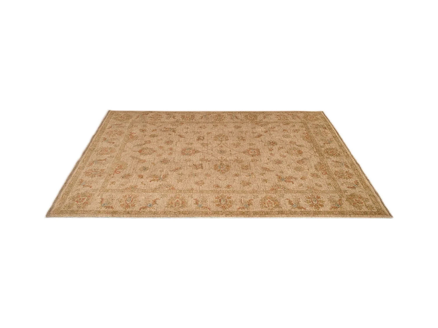Tapis de laine 153x198 beige Ziegler