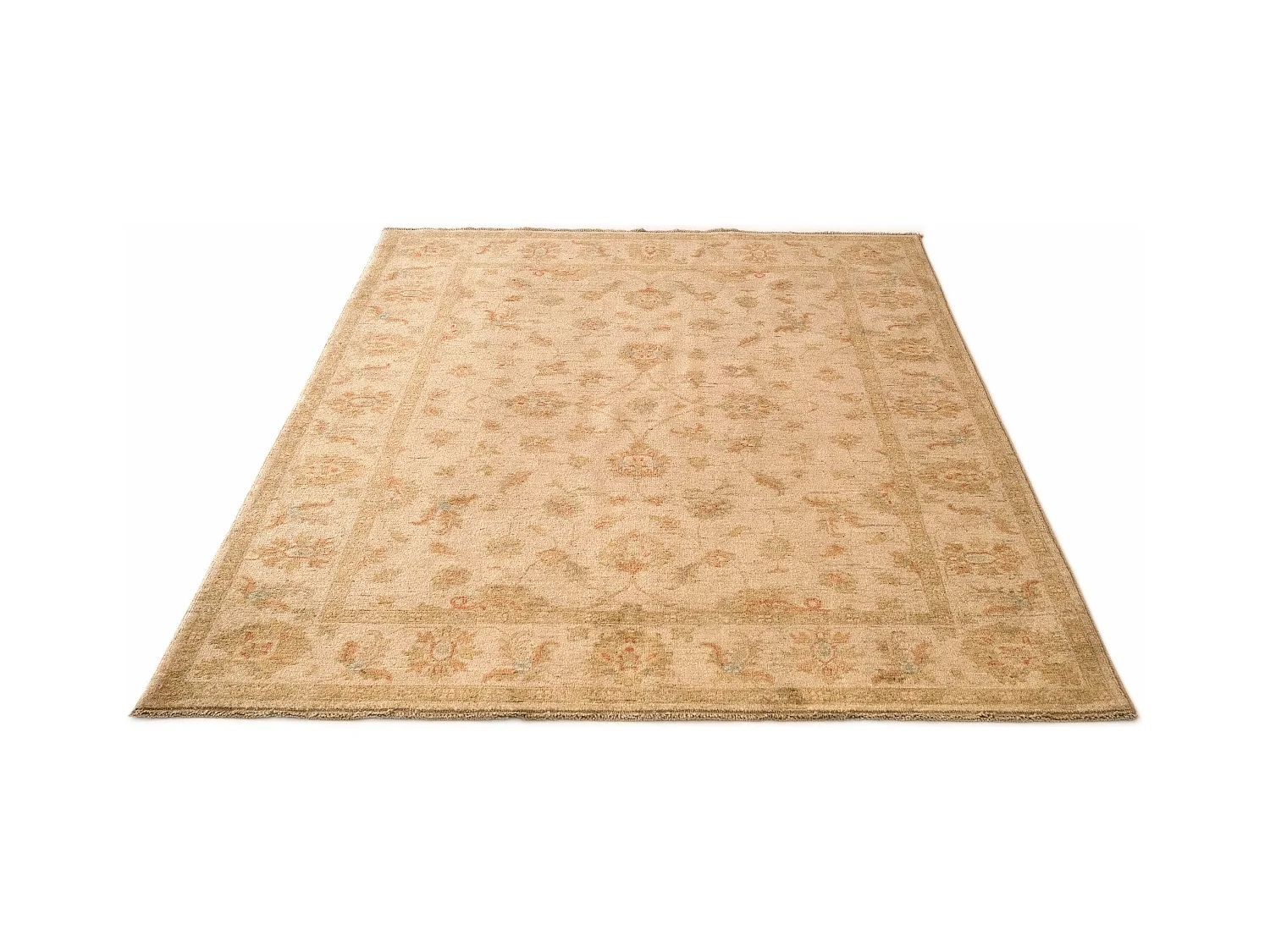 Tapis de laine 153x198 beige Ziegler