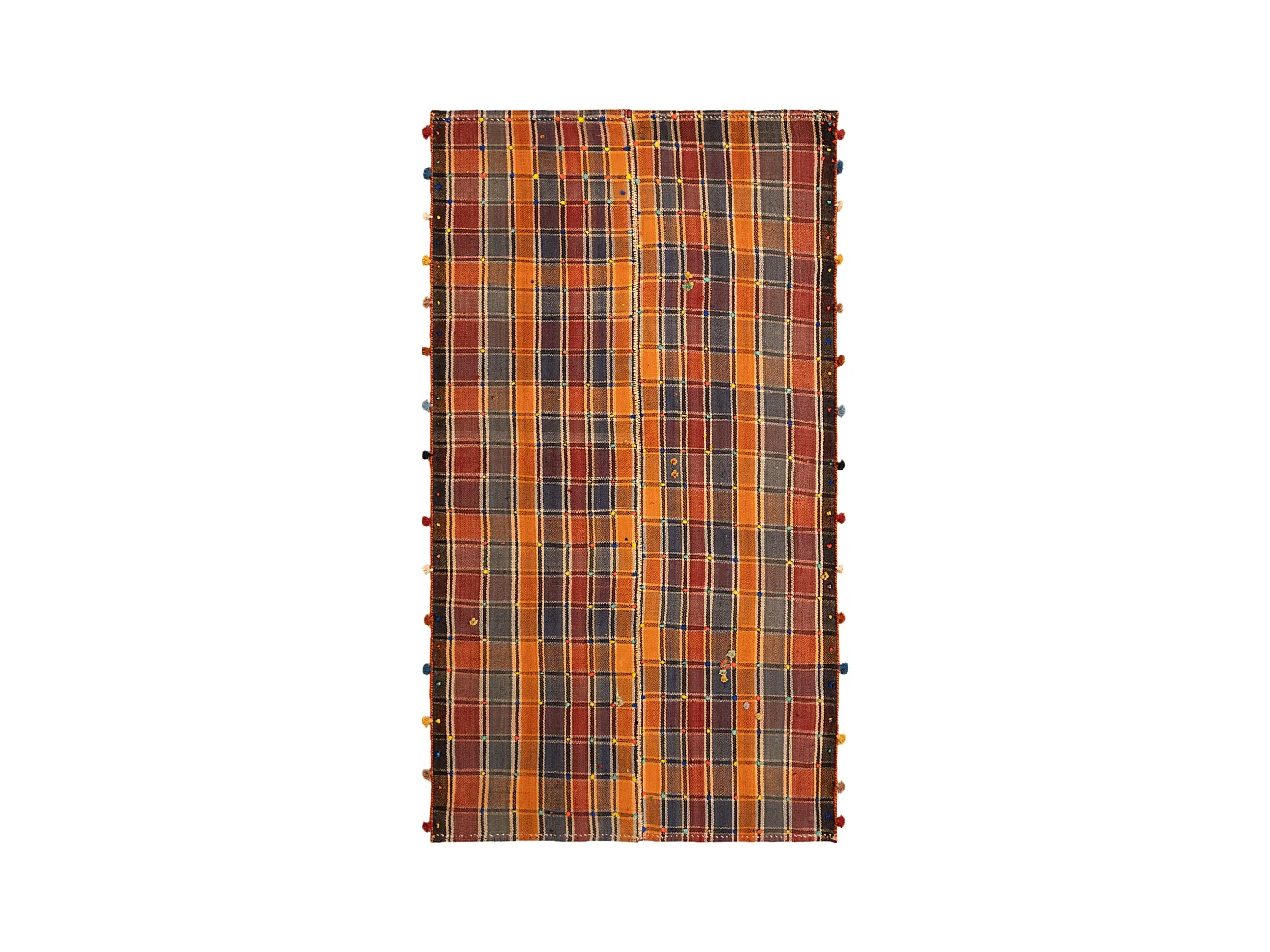 Tapis de laine 130x232 orange Jajim