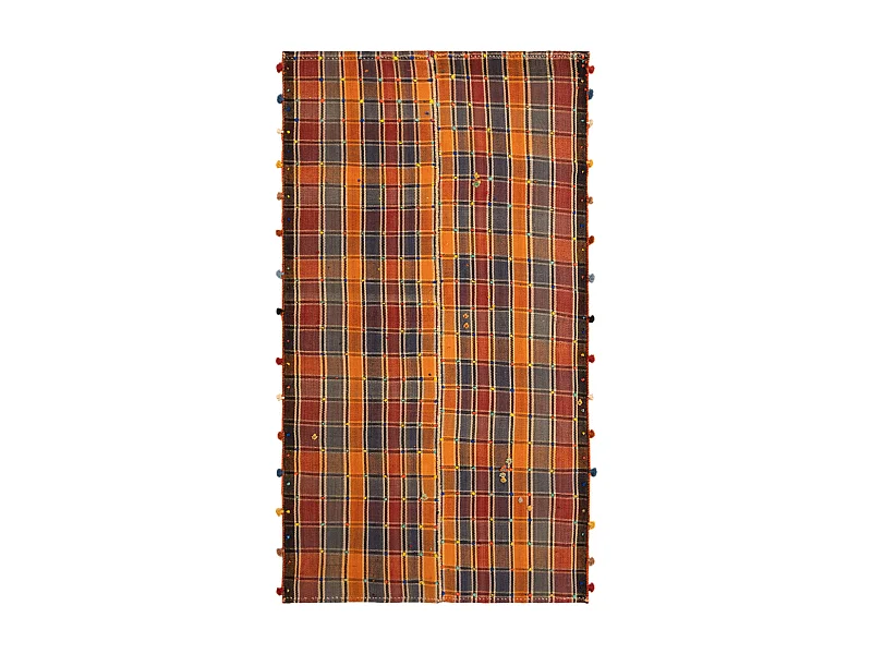 Tapis de laine 130x232 orange Jajim