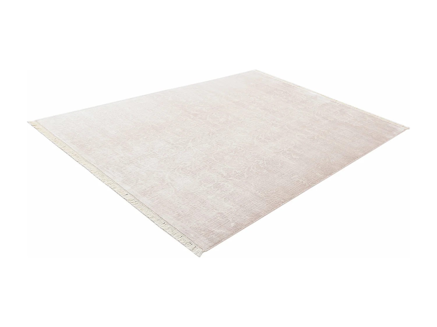 Tapis de laine 168x239 rose Darya