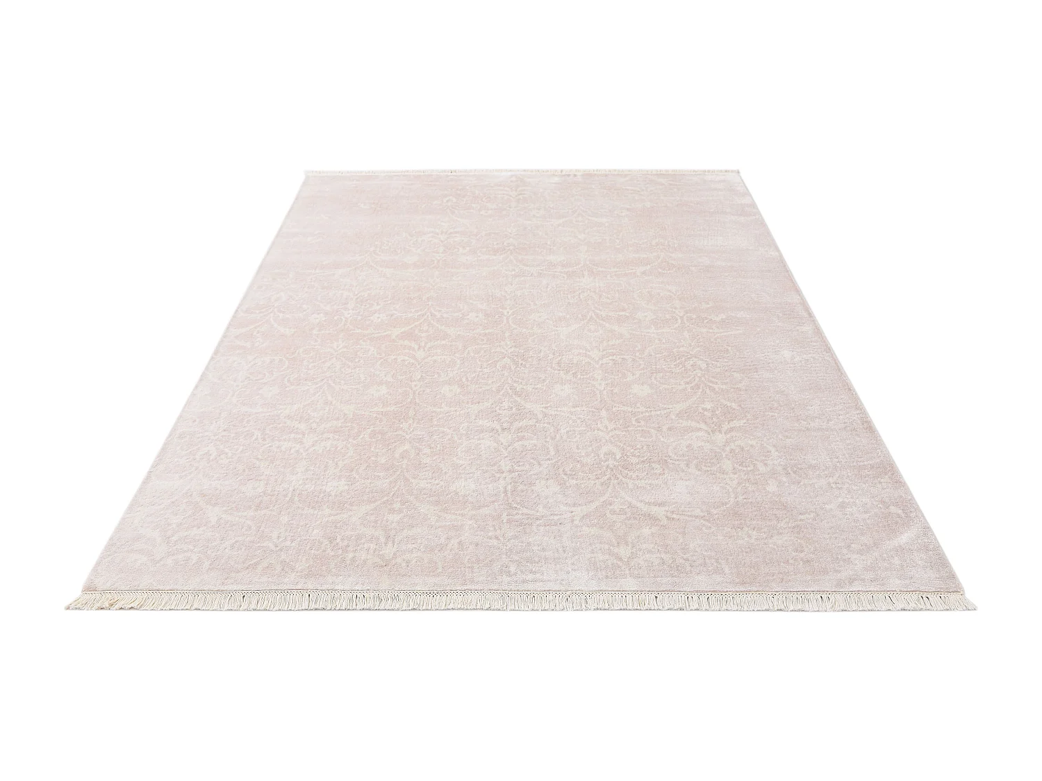 Tapis de laine 168x239 rose Darya