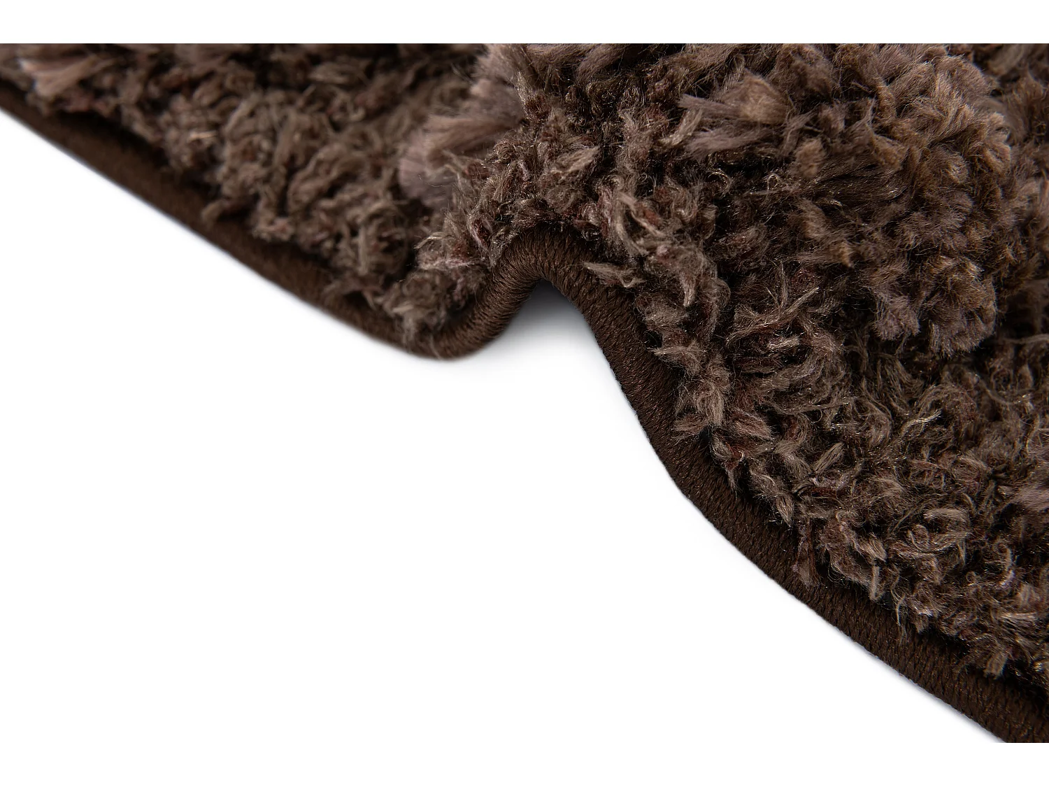 Tappeto shaggy  125x185 marrone scuro Thun Scutum
