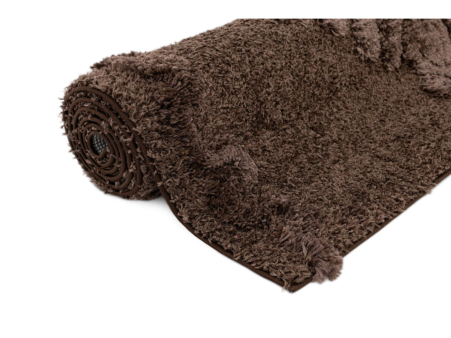 Tappeto shaggy  125x185 marrone scuro Thun Scutum