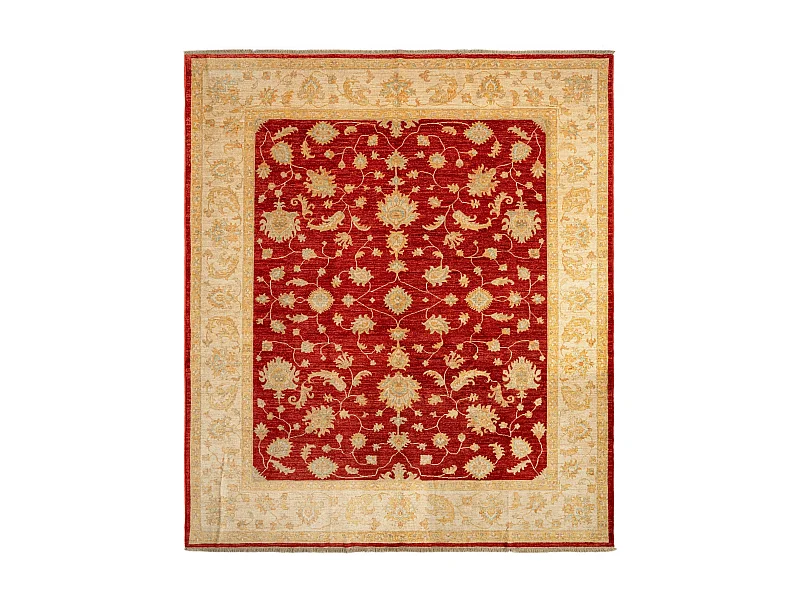 Wollteppich 255x292 Rot Kaizar