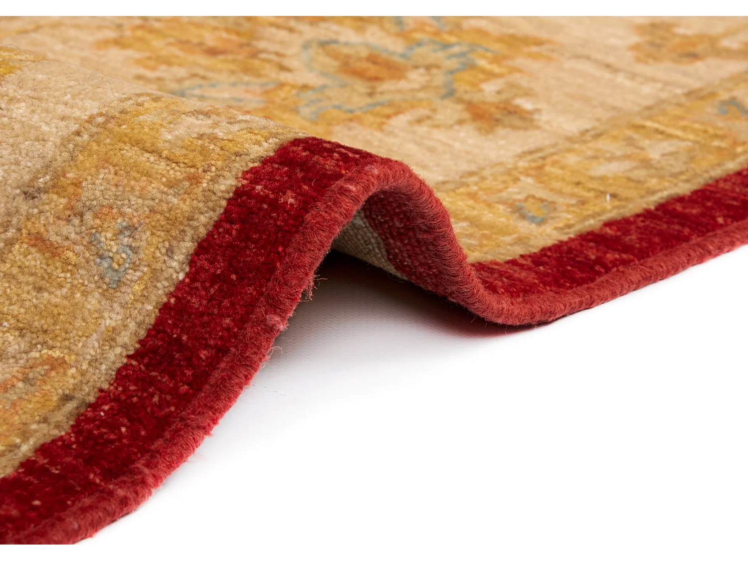 Tapis de laine 255x292 rouge Kaizar