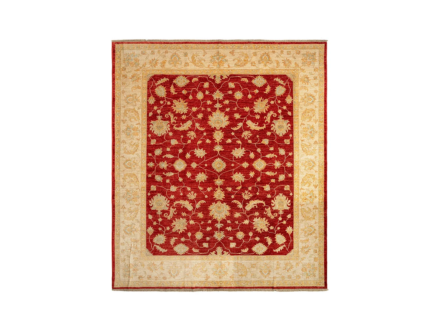 Tapis de laine 255x292 rouge Kaizar