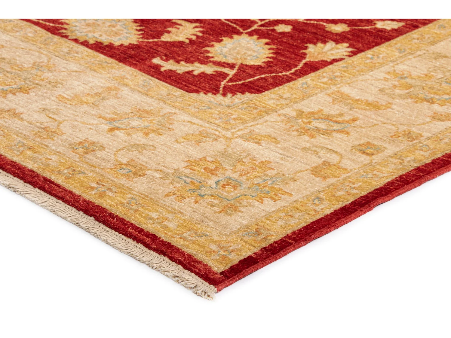 Tappeto in lana 255x292 rosso Kaizar