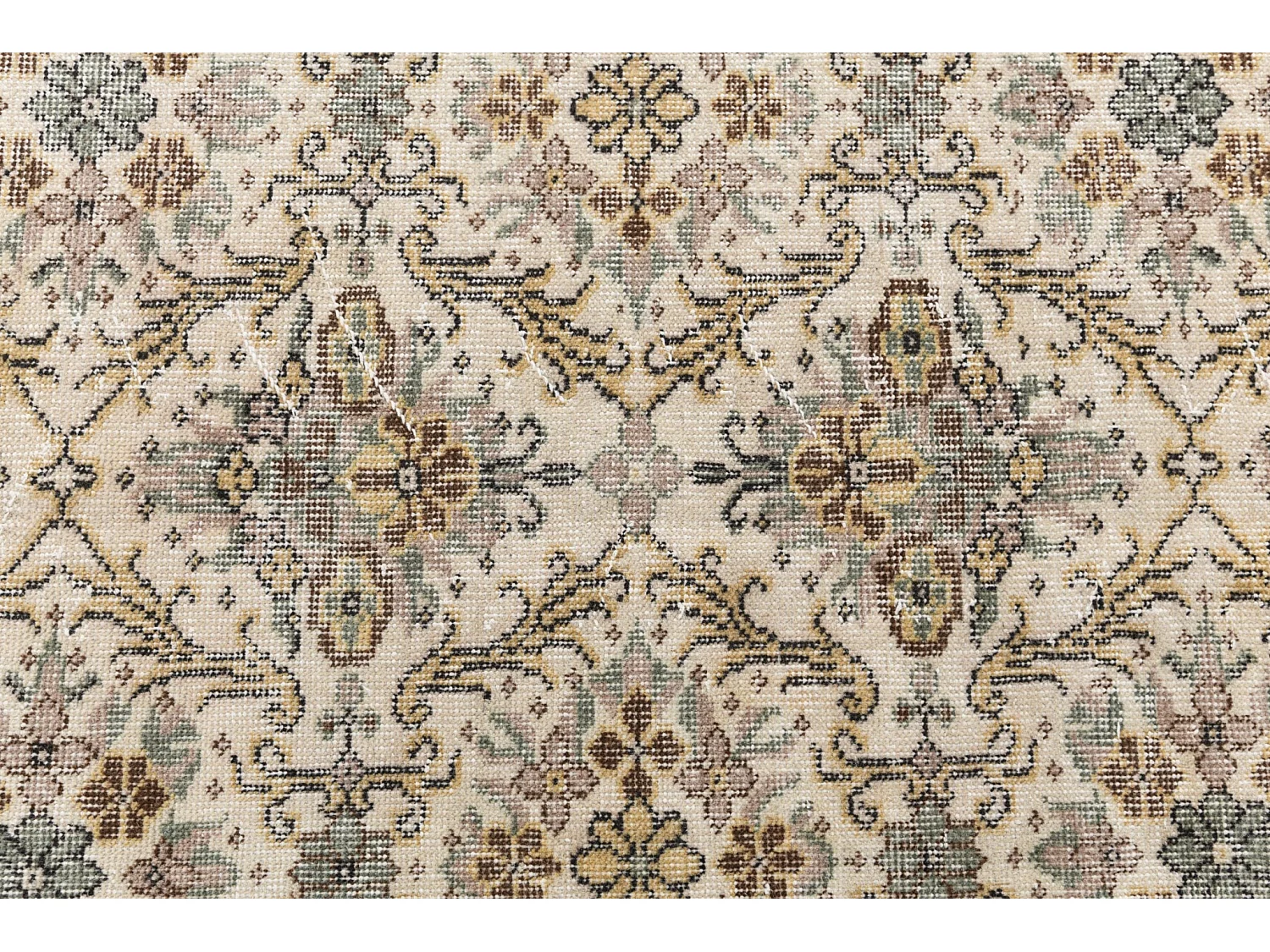 Tapis de laine 173x279 beige Ultra Vintage