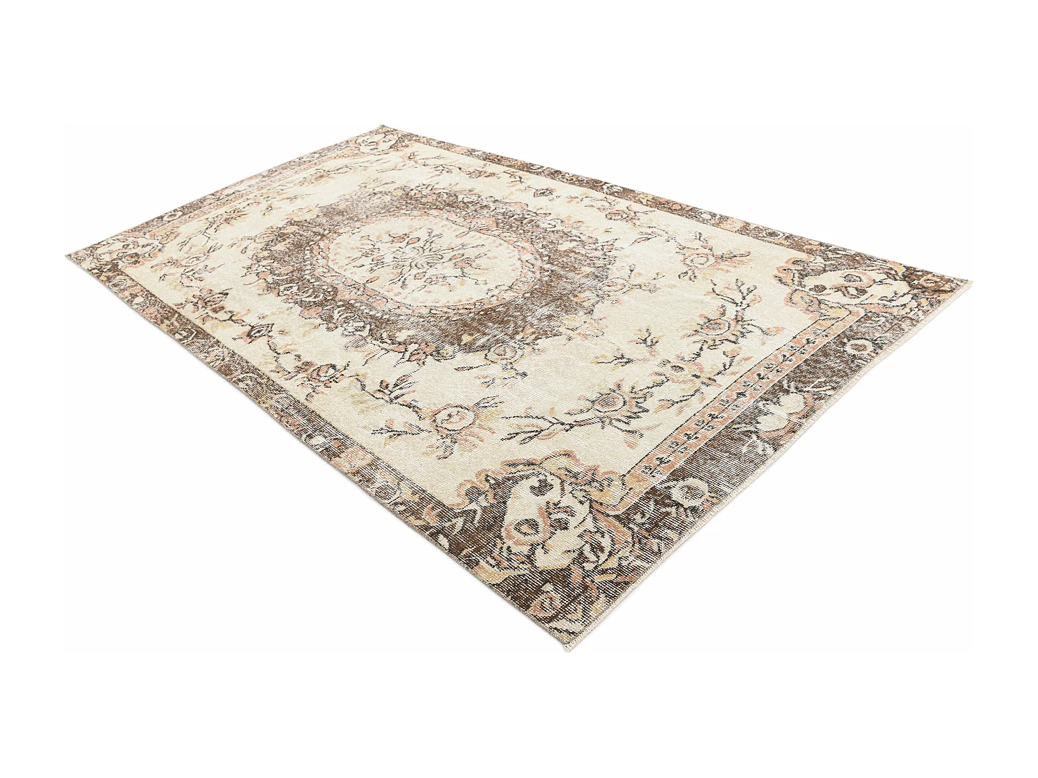 Tapis de laine 157x282 beige Ultra Vintage
