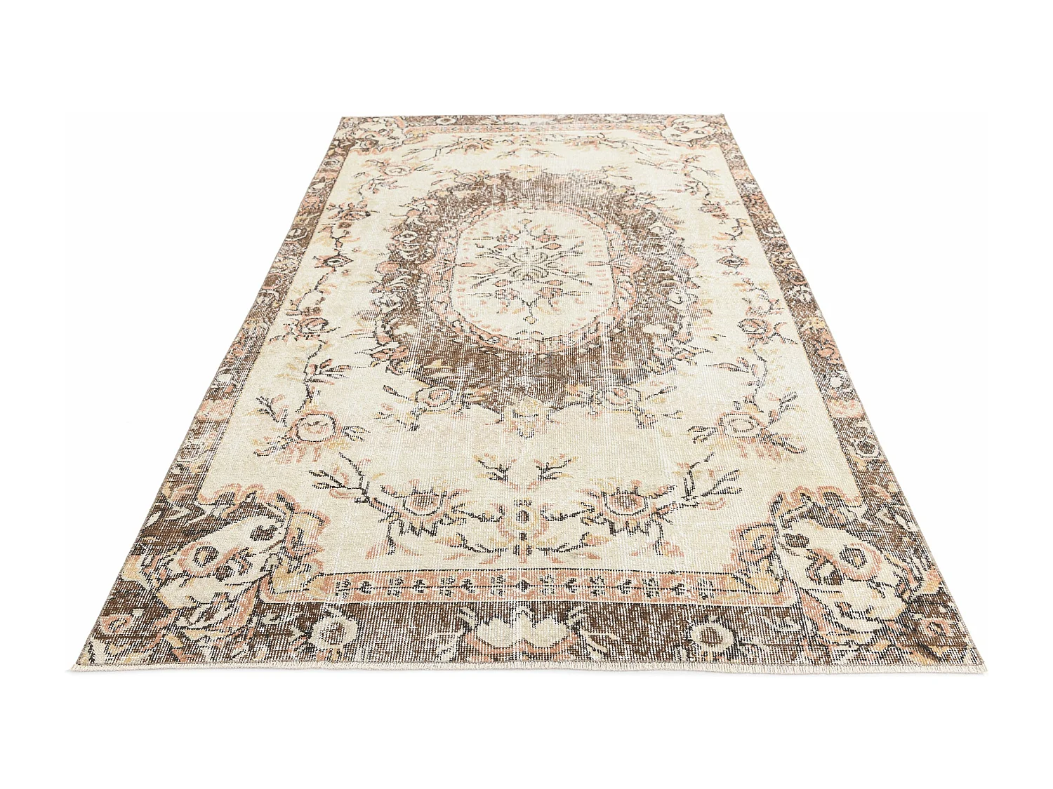 Tapis de laine 157x282 beige Ultra Vintage