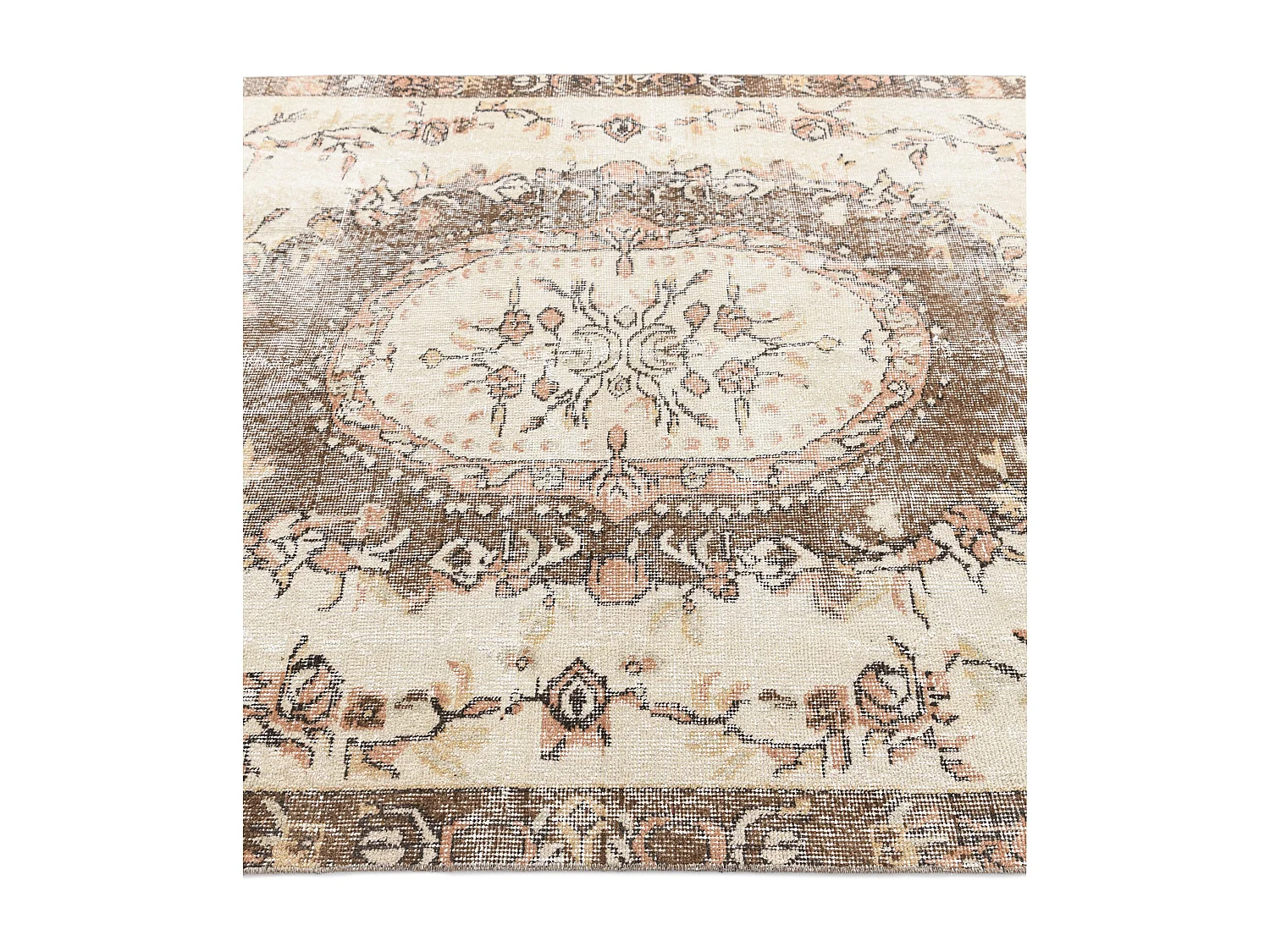 Tapis de laine 157x282 beige Ultra Vintage