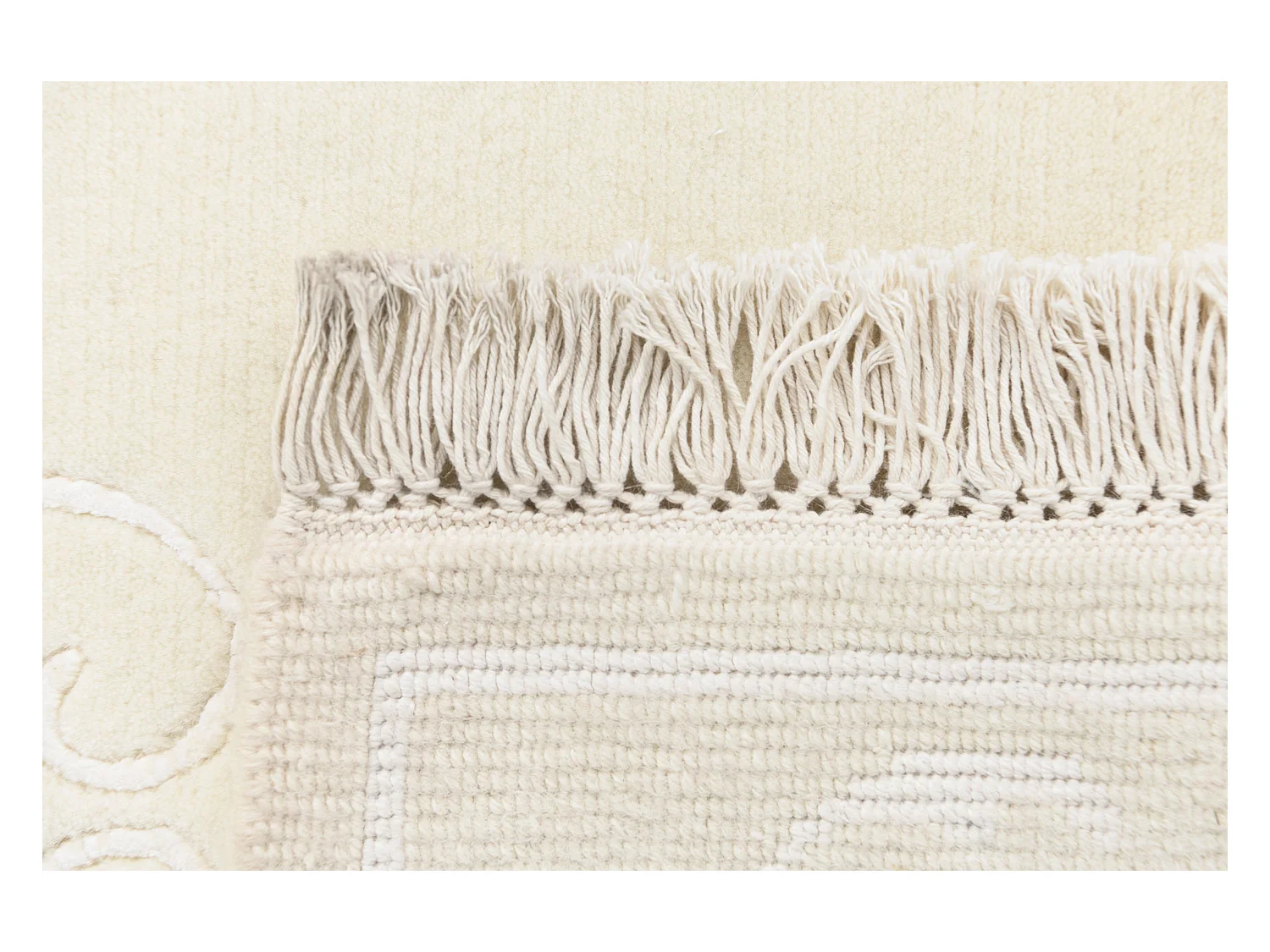 Tappeto per corridoio in lana 81x198 beige Darya