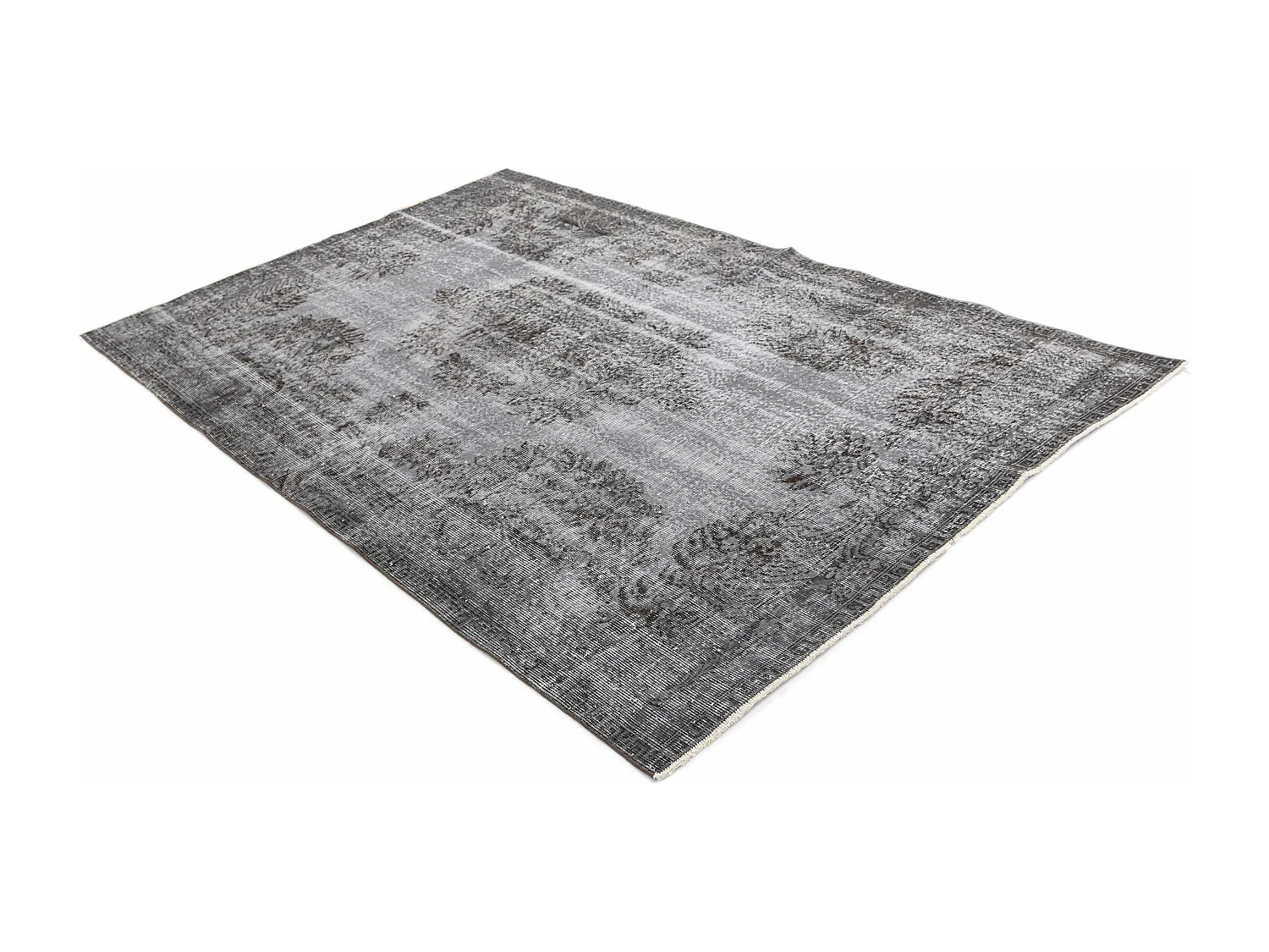 Tapis de laine 160x267 gris Ultra Vintage