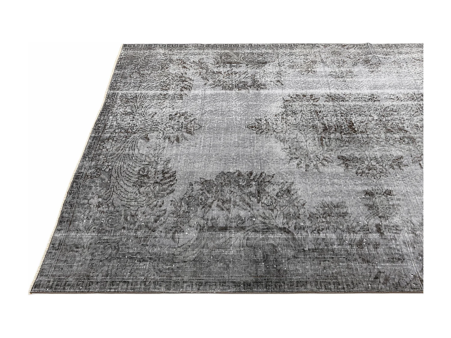 Tapis de laine 160x267 gris Ultra Vintage