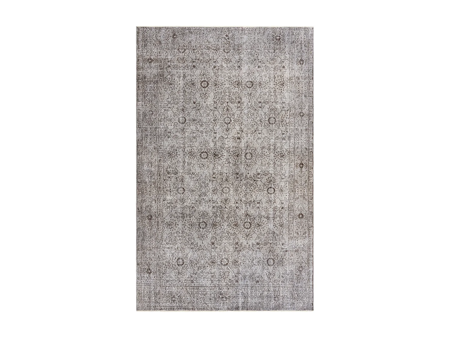 Tapis de laine 185x300 gris Ultra Vintage