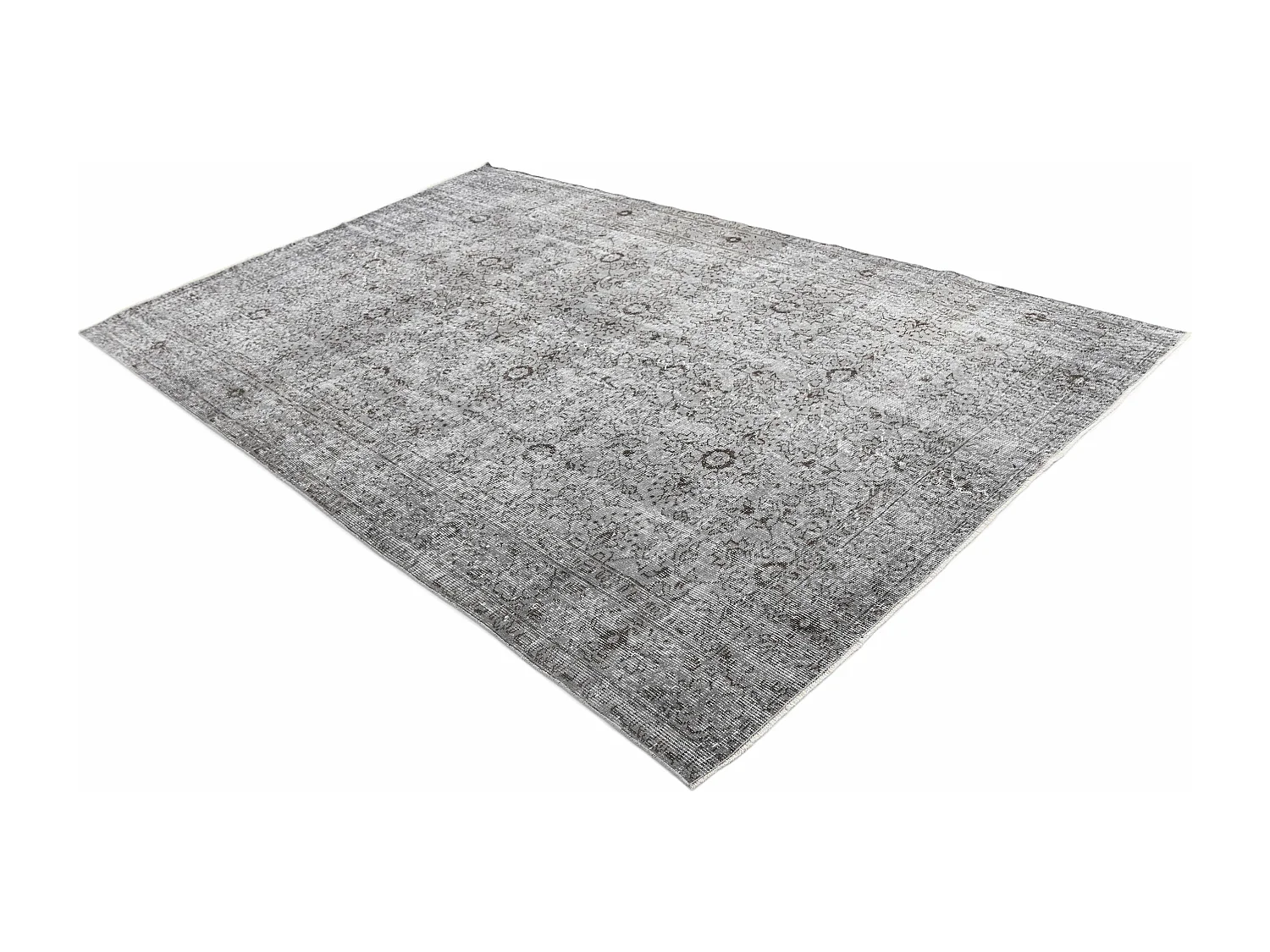 Tapis de laine 185x300 gris Ultra Vintage