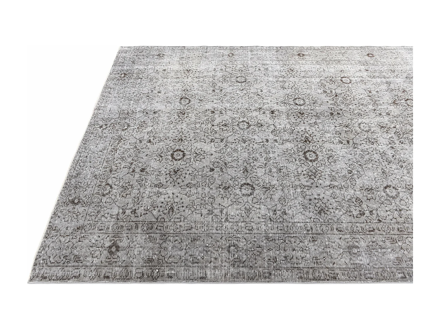 Tapis de laine 185x300 gris Ultra Vintage