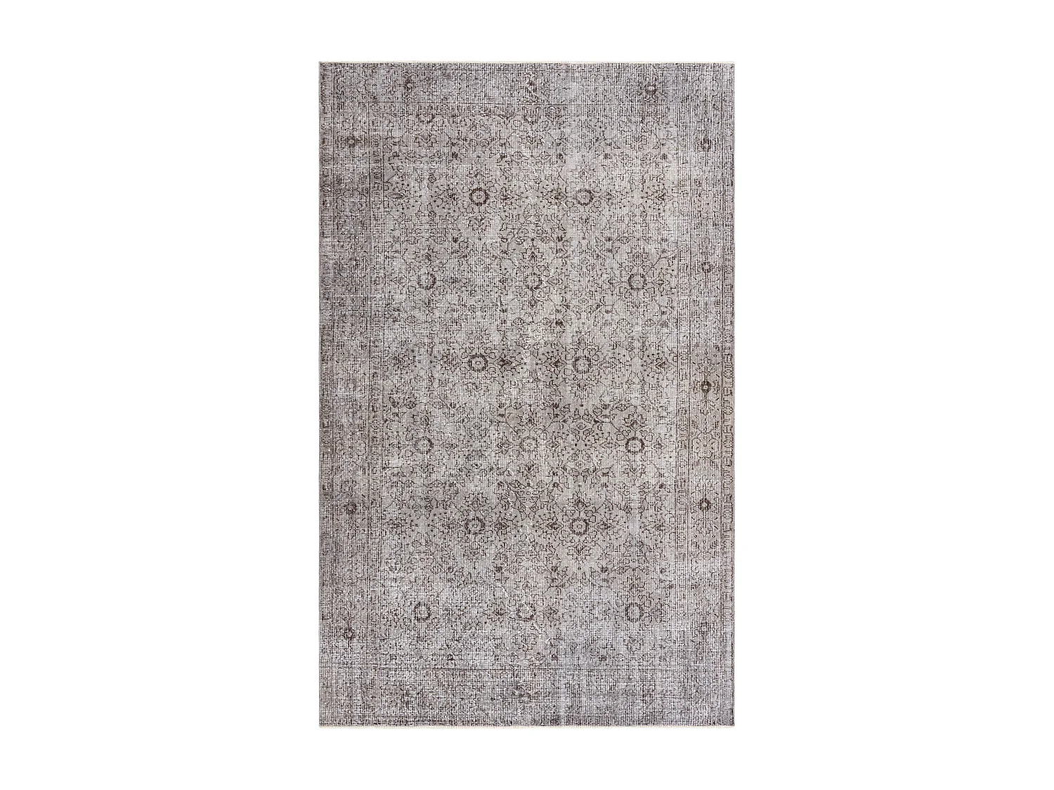 Tapis de laine 185x300 gris Ultra Vintage