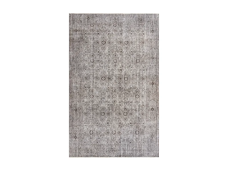 Tapis de laine 185x300 gris Ultra Vintage