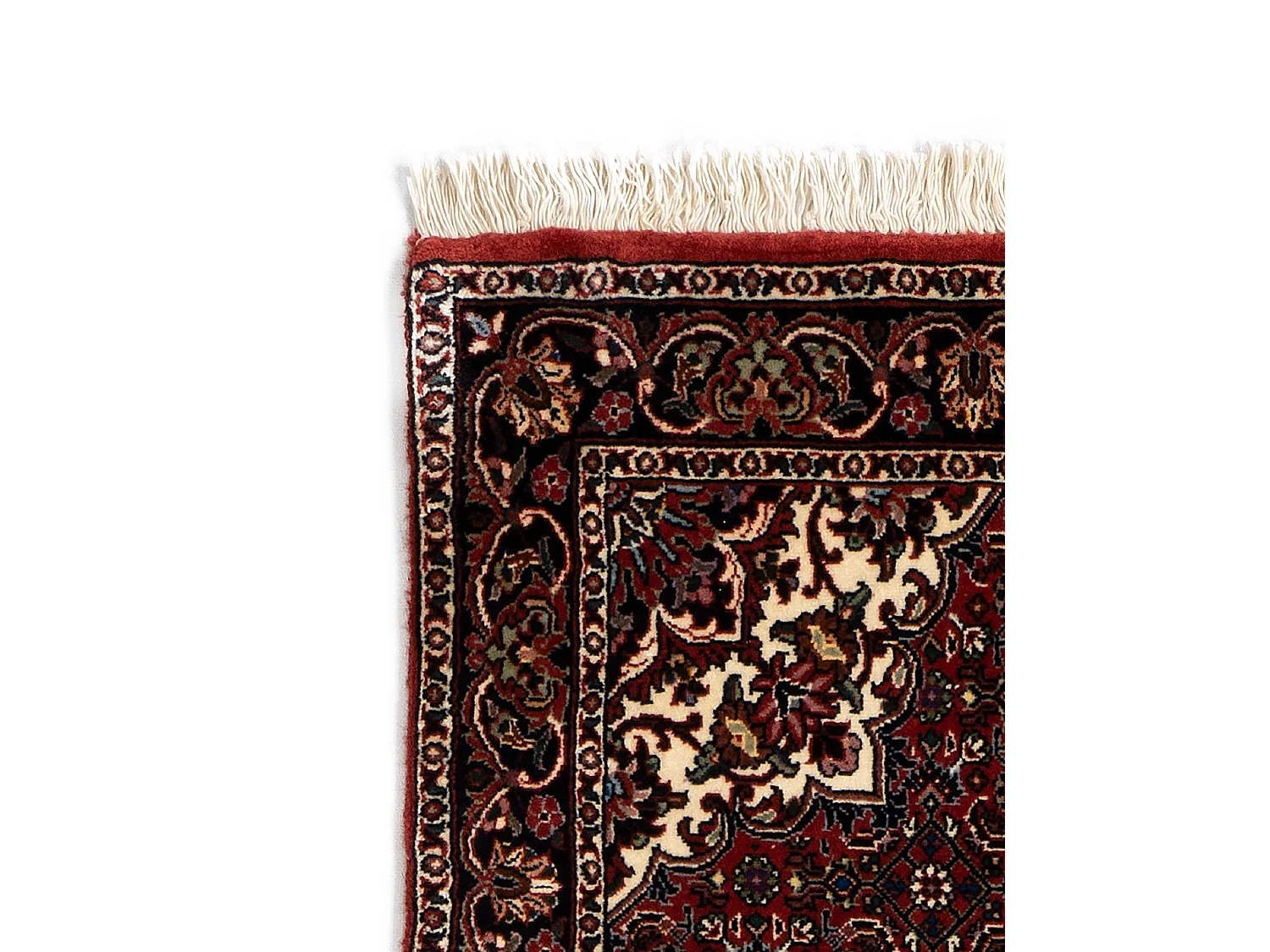 Tappeto per corridoio in lana 74x274 rosso Bidjar