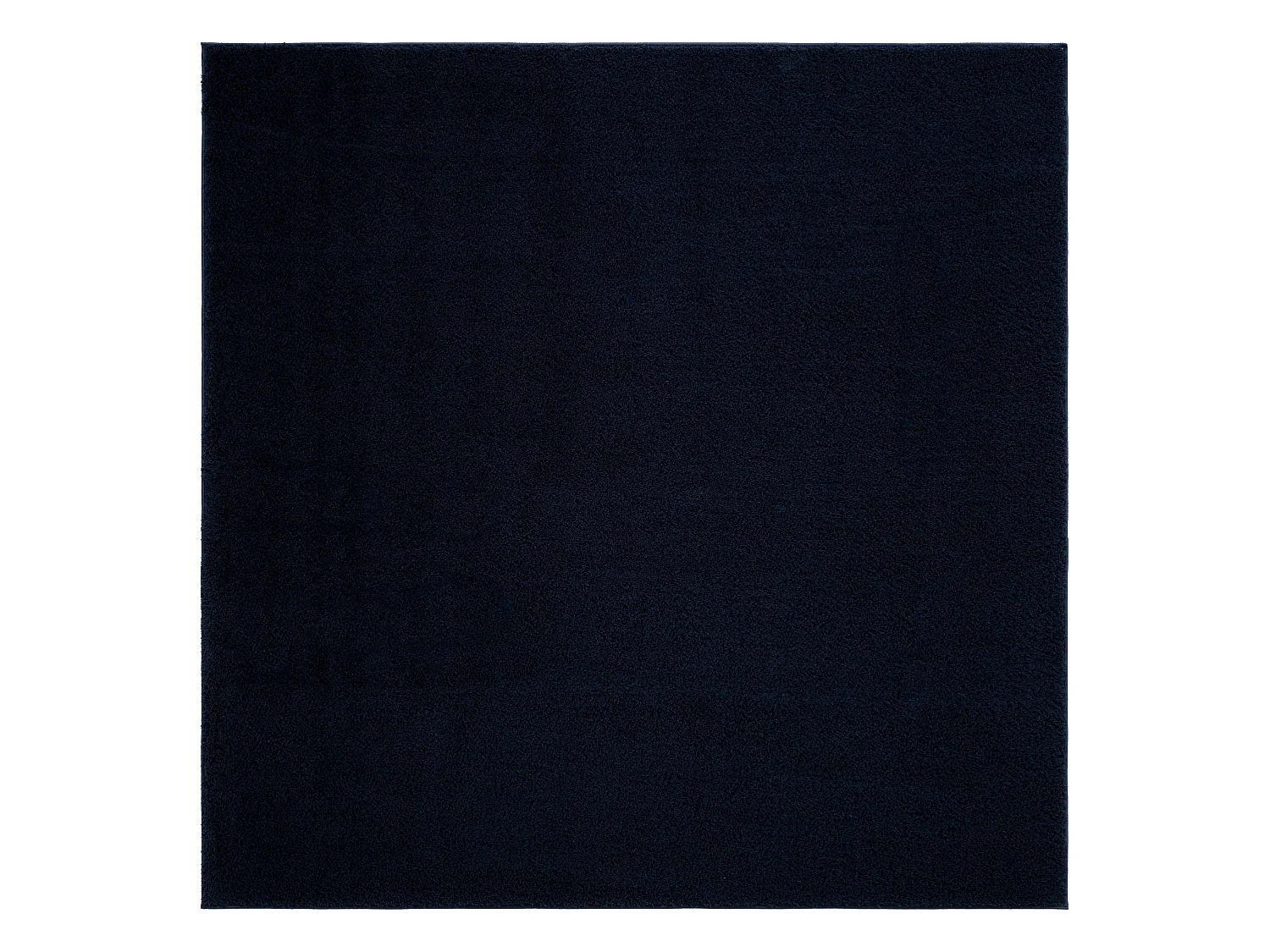 Hoogpolig tapijt 185x185 NachtBlauw Luzern