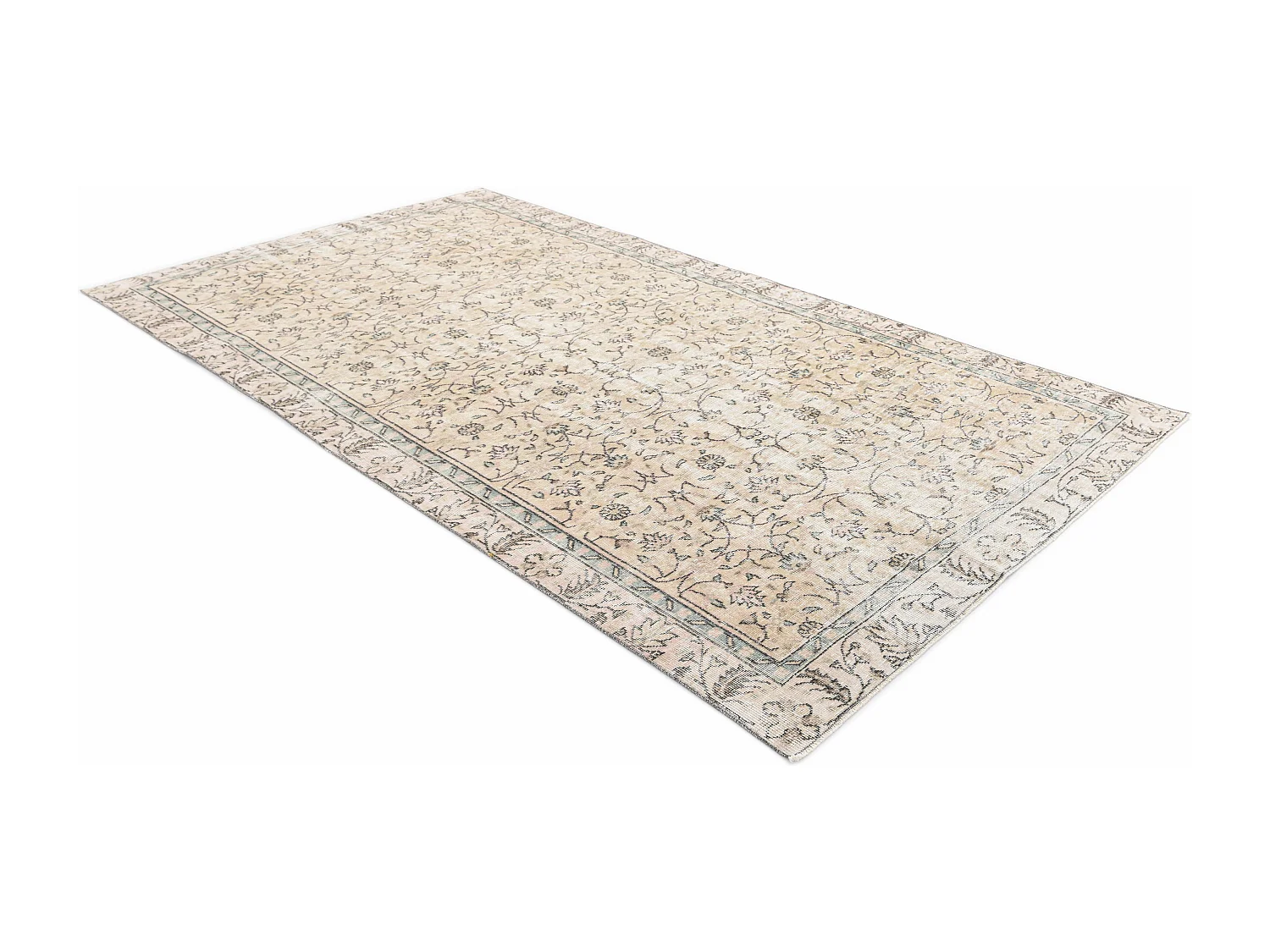 Tapis de laine 163x292 brun Ultra Vintage