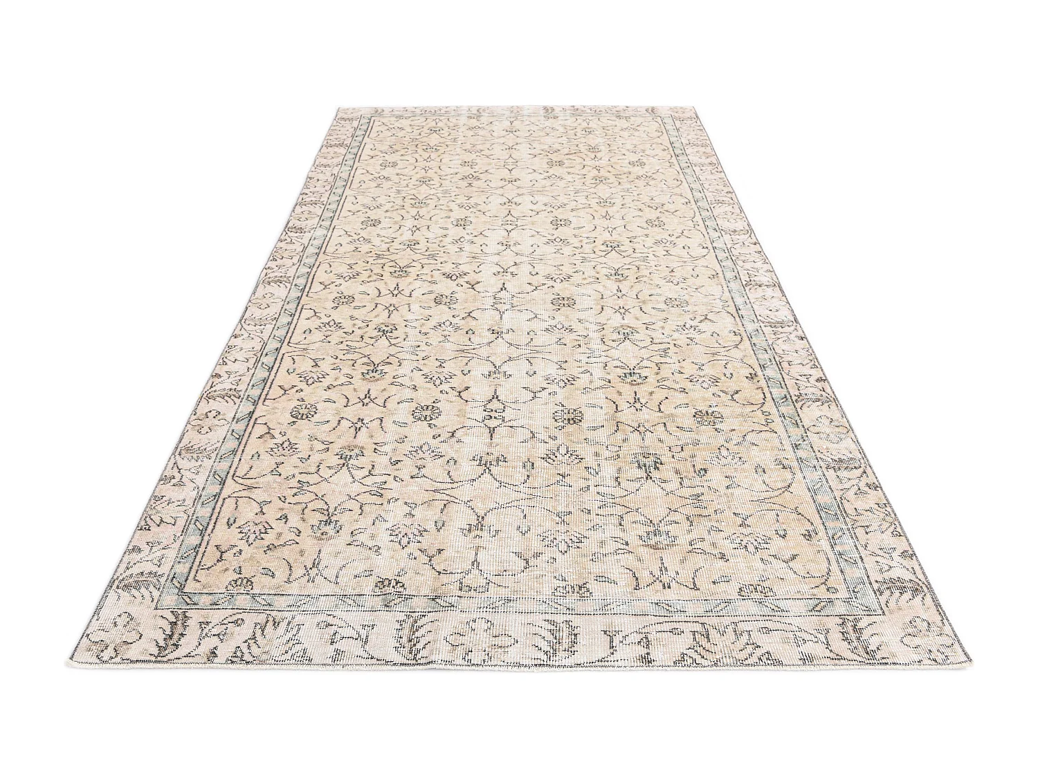 Tapis de laine 163x292 brun Ultra Vintage