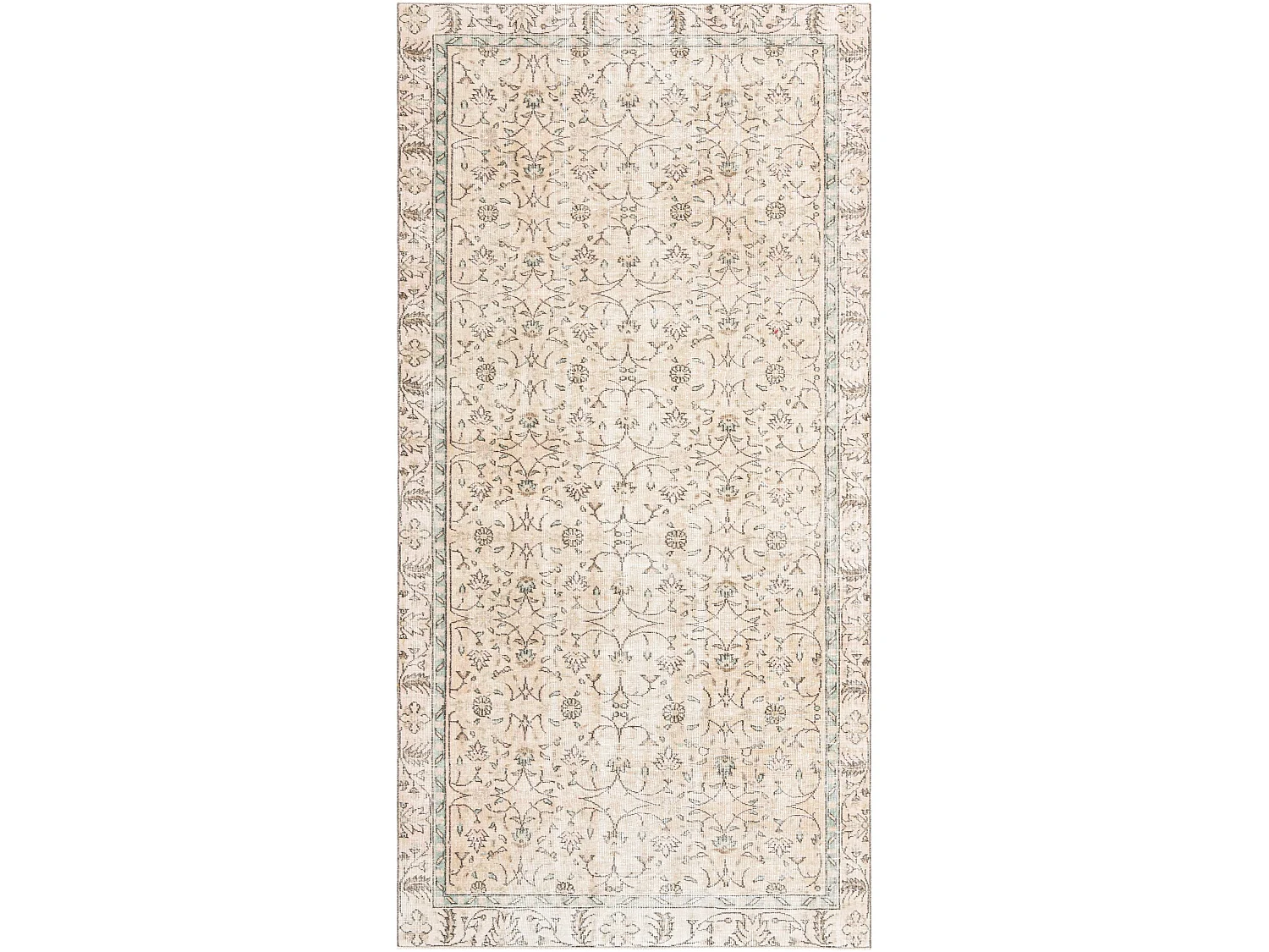 Tapis de laine 163x292 brun Ultra Vintage