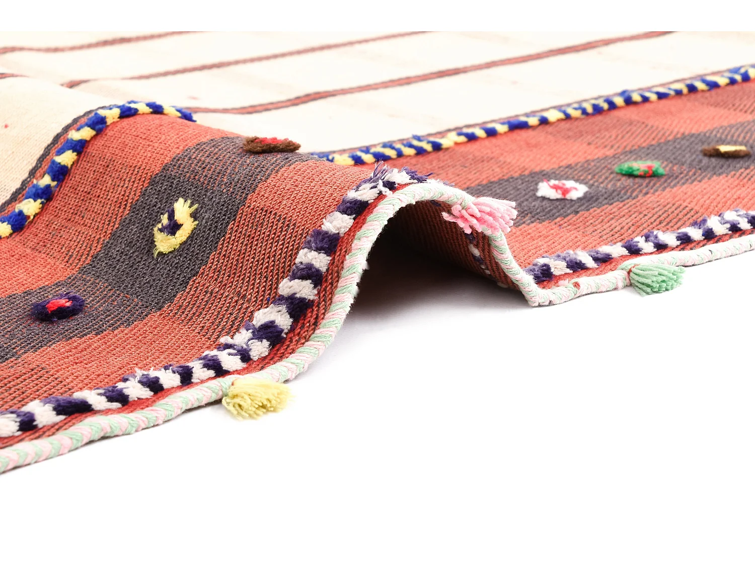 Tappeto in lana 153x205 beige Jajim