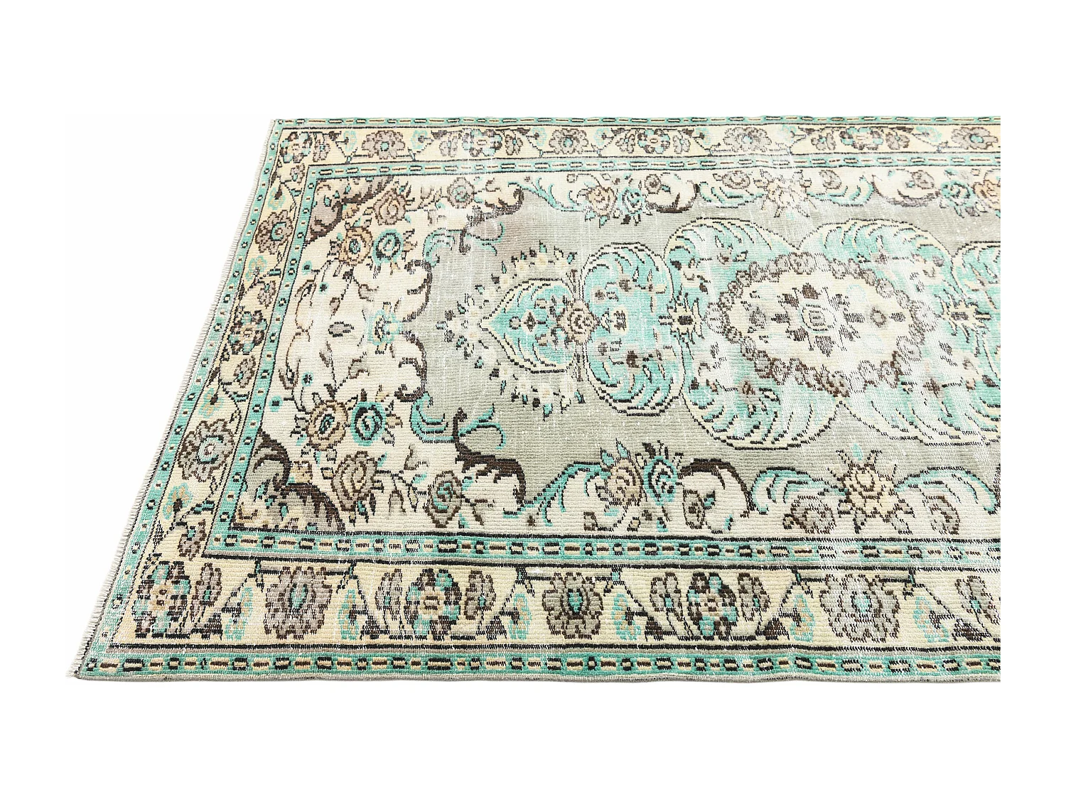 Tapis de laine 147x241 beige Ultra Vintage