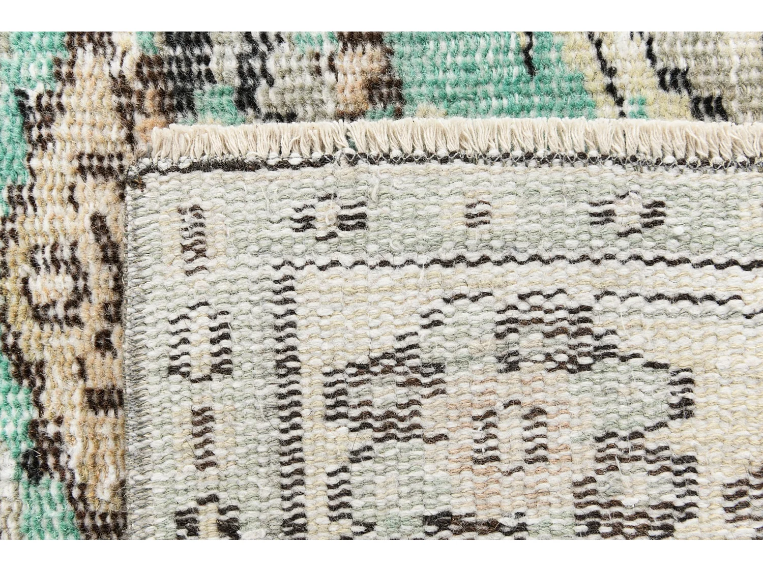 Tapis de laine 147x241 beige Ultra Vintage