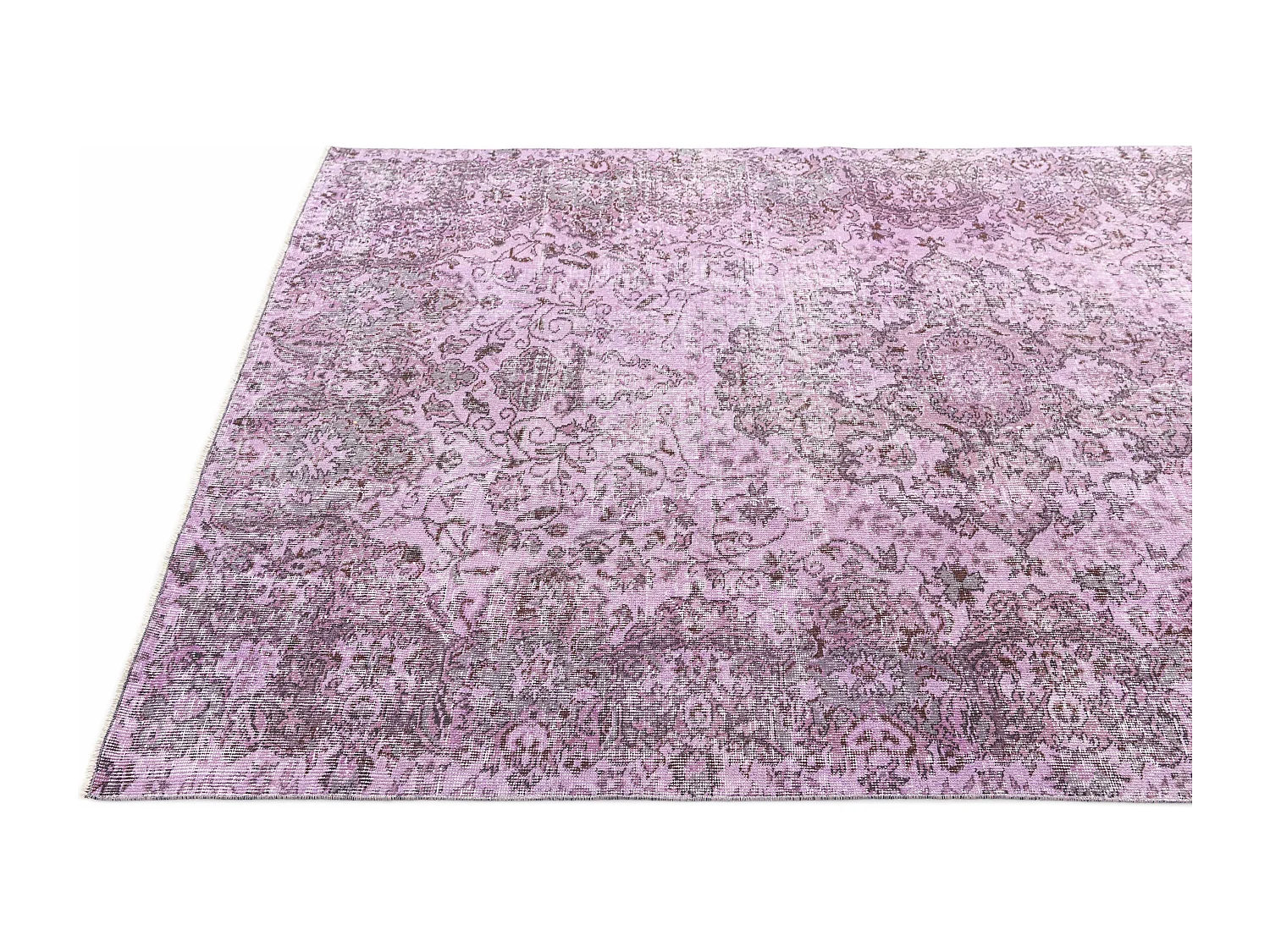 Tappeto in lana 173x277 rosa Ultra Vintage
