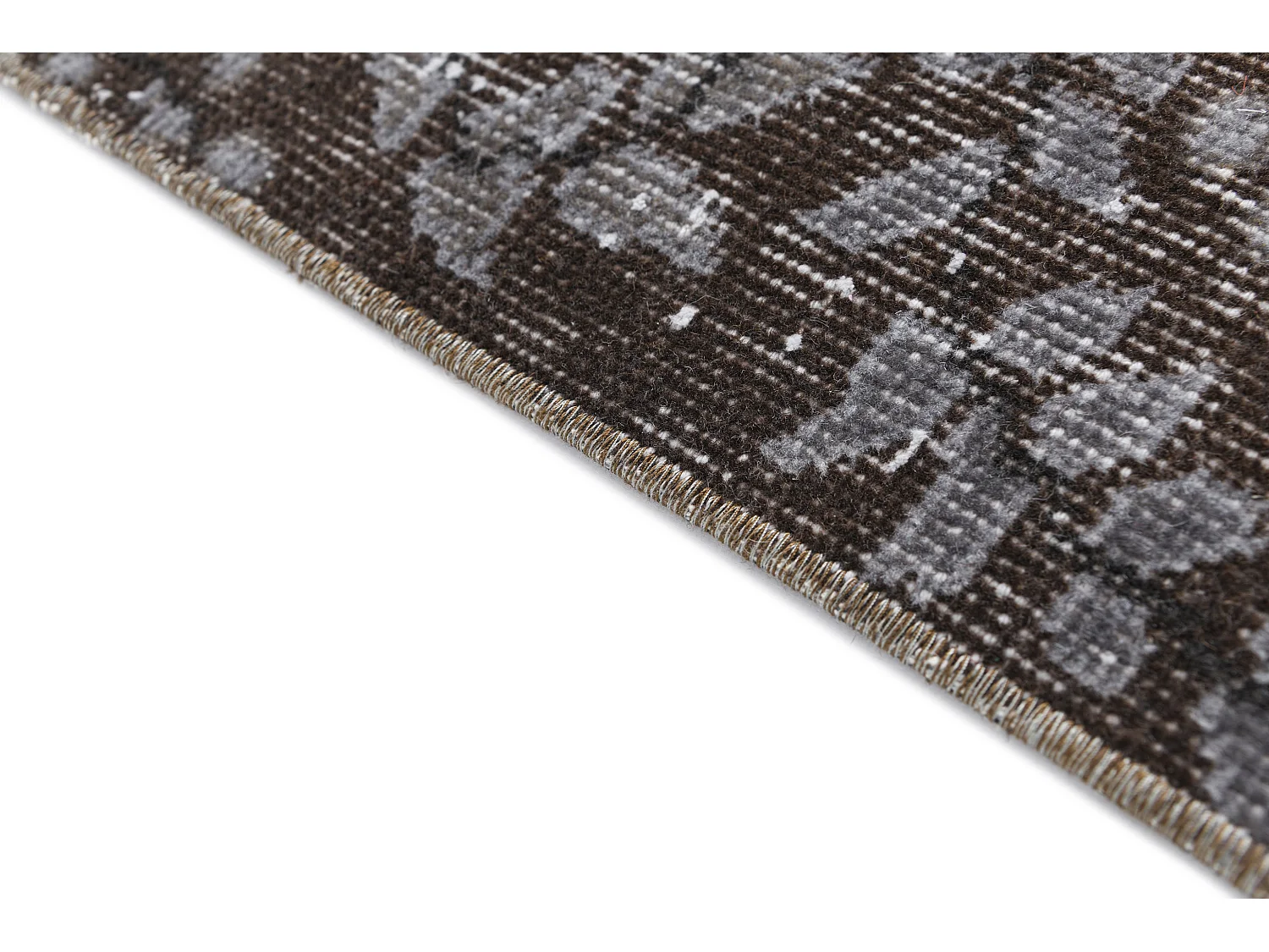 Tapis de laine 170x284 gris Ultra Vintage