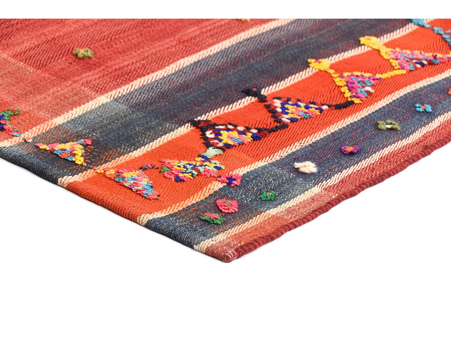 Tappeto in lana 148x220 rosso Jajim