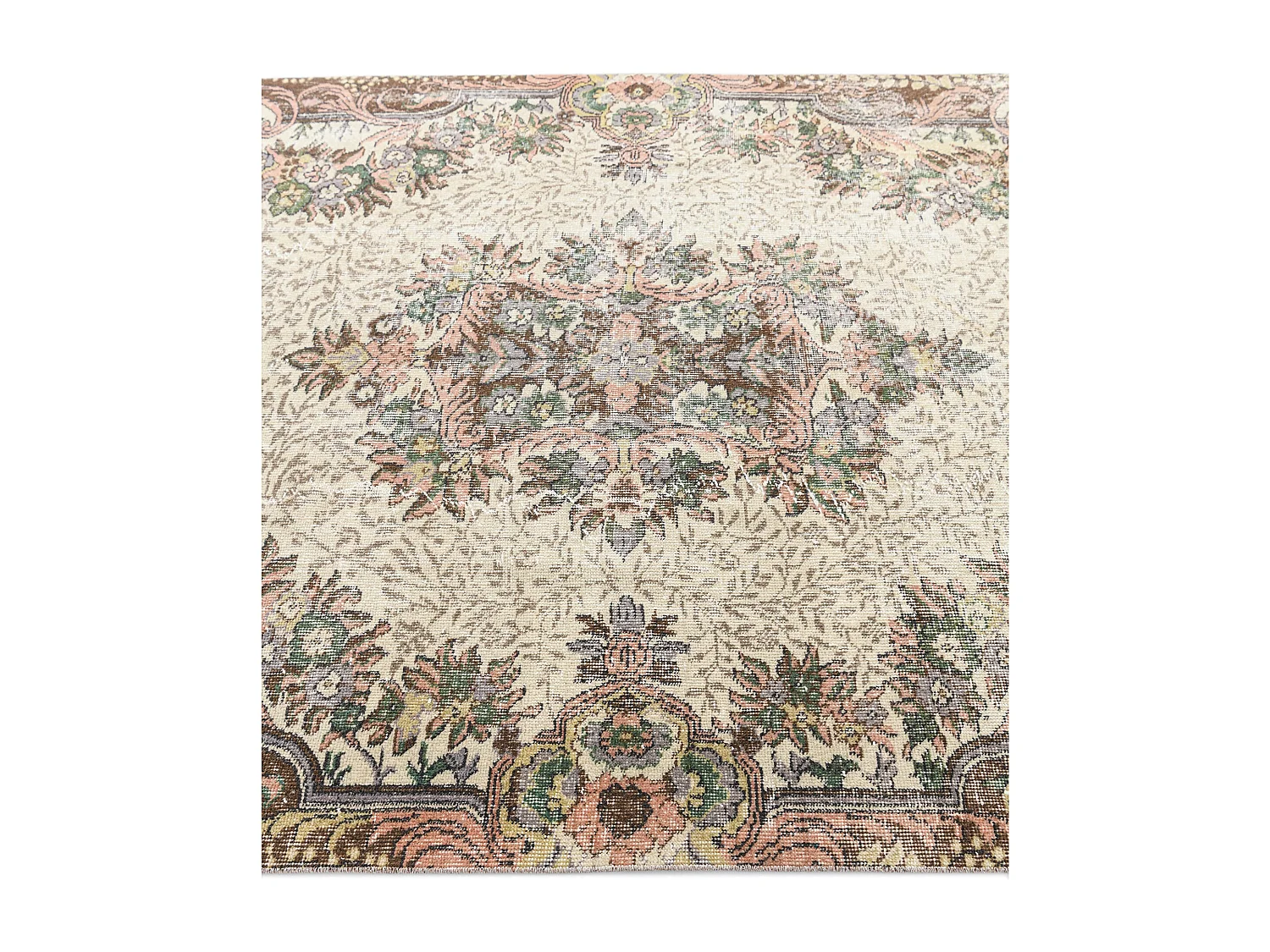 Tapis de laine 178x297 beige Ultra Vintage