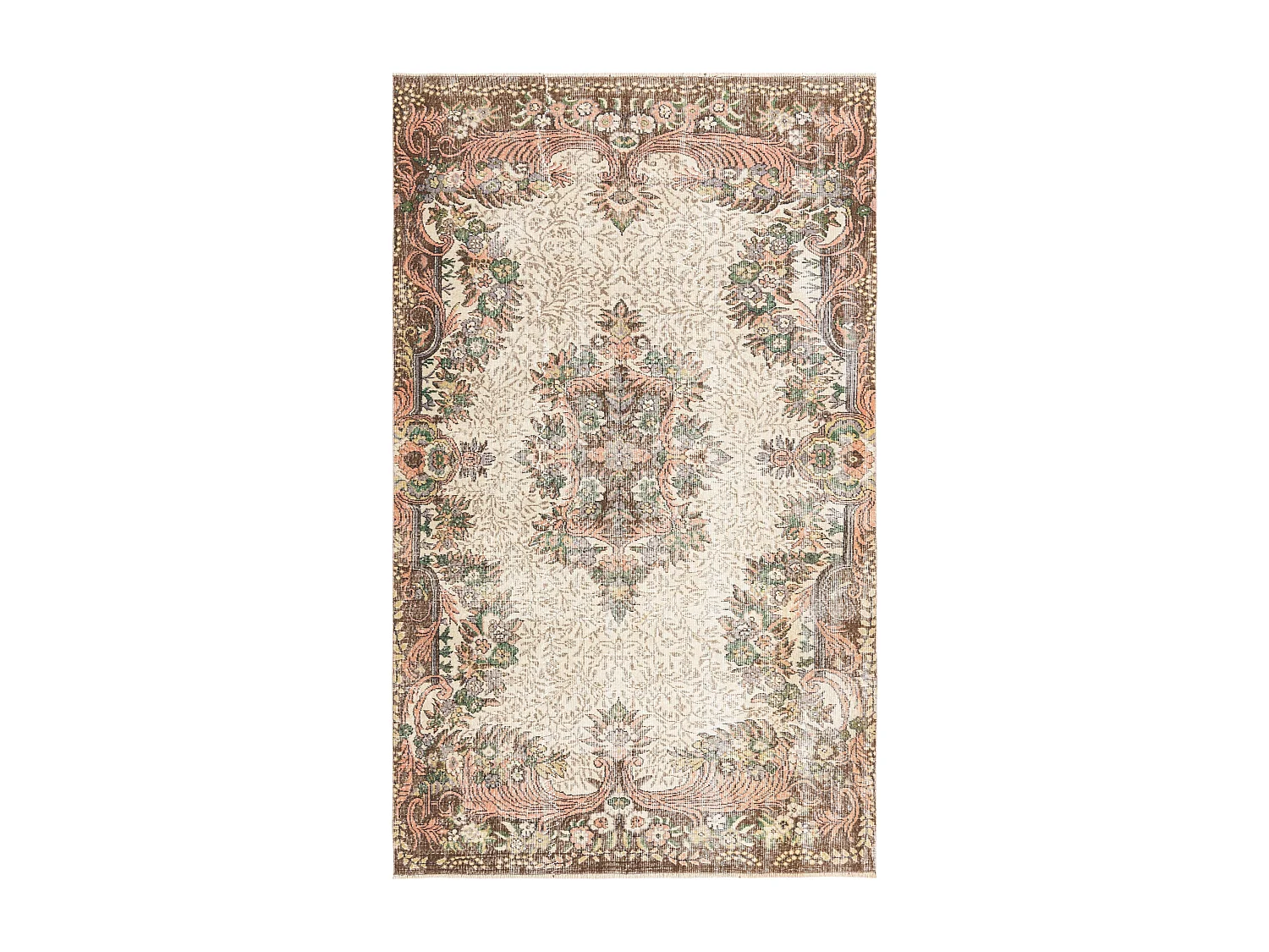 Tapis de laine 178x297 beige Ultra Vintage