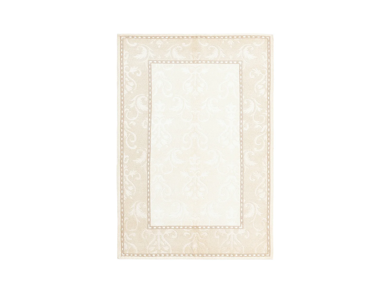 Tapis de laine 124x180 beige Darya