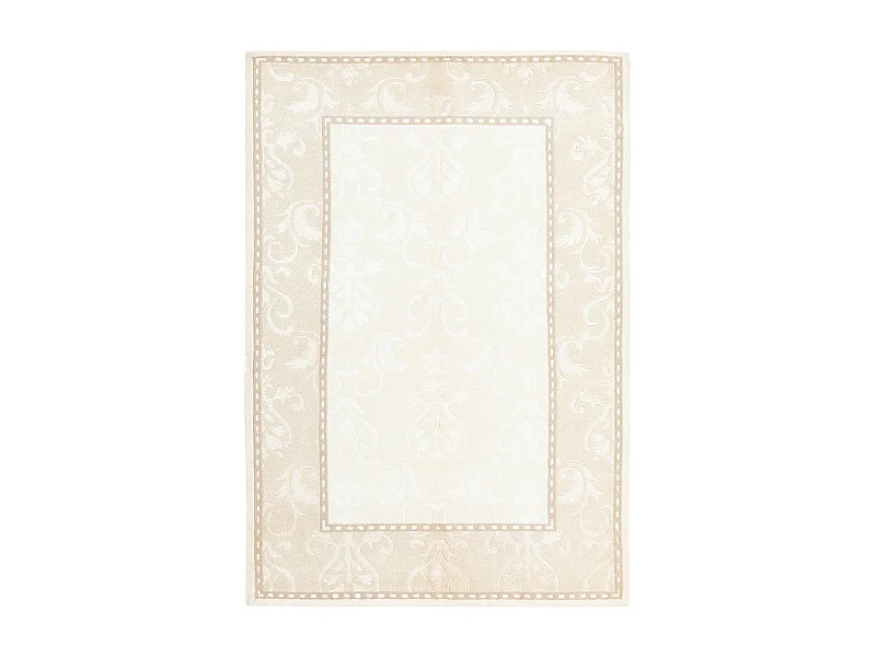 Tapis de laine 124x180 beige Darya