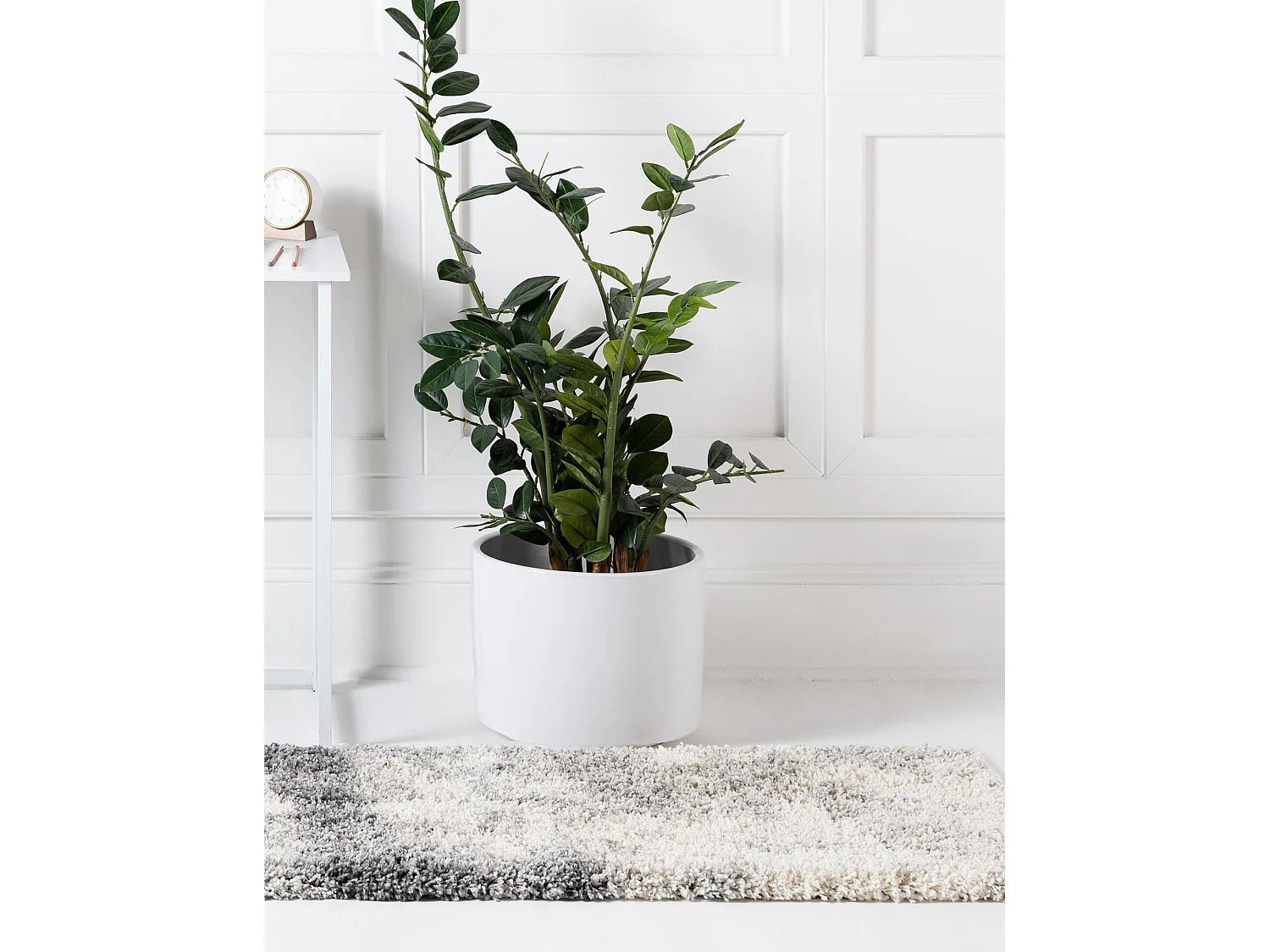 Hochflorteppich 62x120 Beige - Grau Lachen Haze